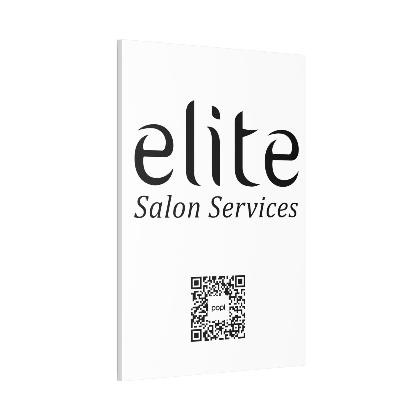 Elite Salon Services Custom - Canvas Stretched (0.75")