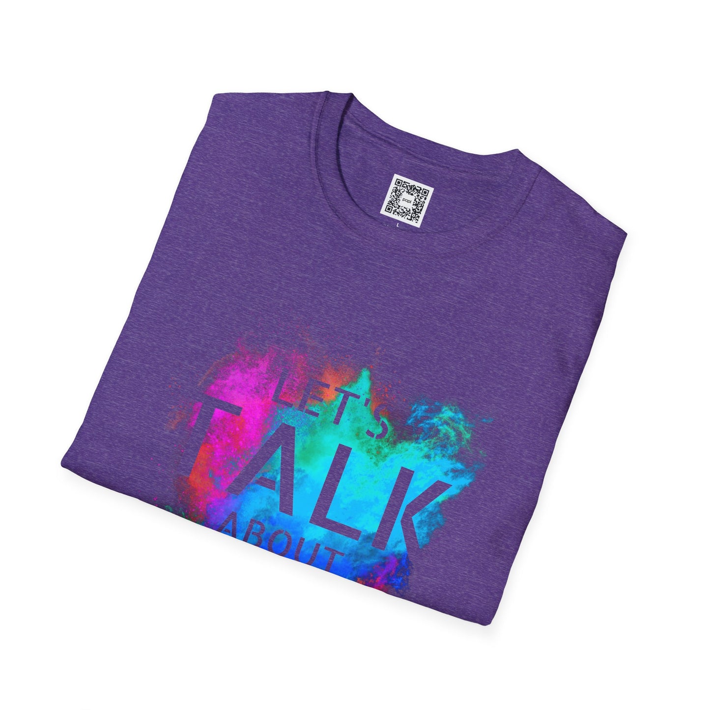 Let's Talk About Color (Colorway 2) Soft Style T-Shirt
