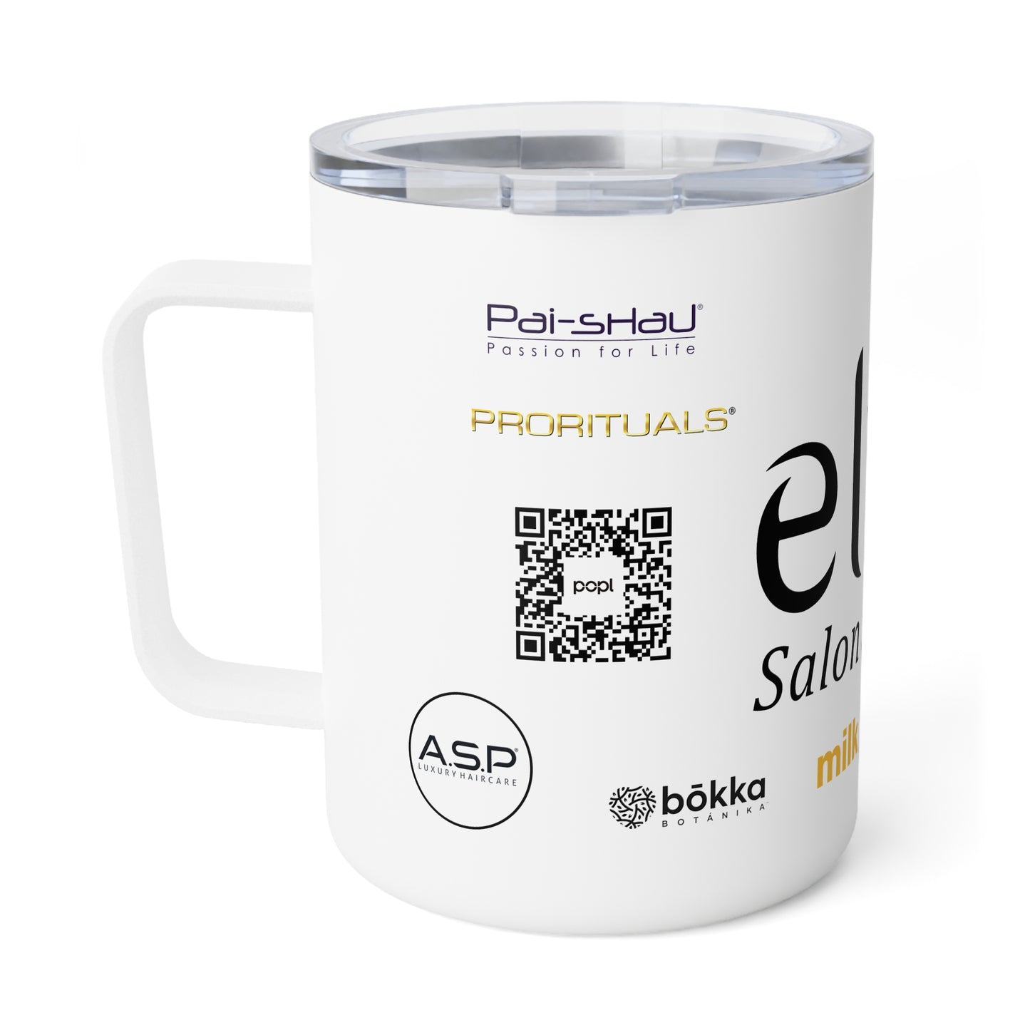 Elite Salon Services Custom Insulated Coffee Mug, 10oz
