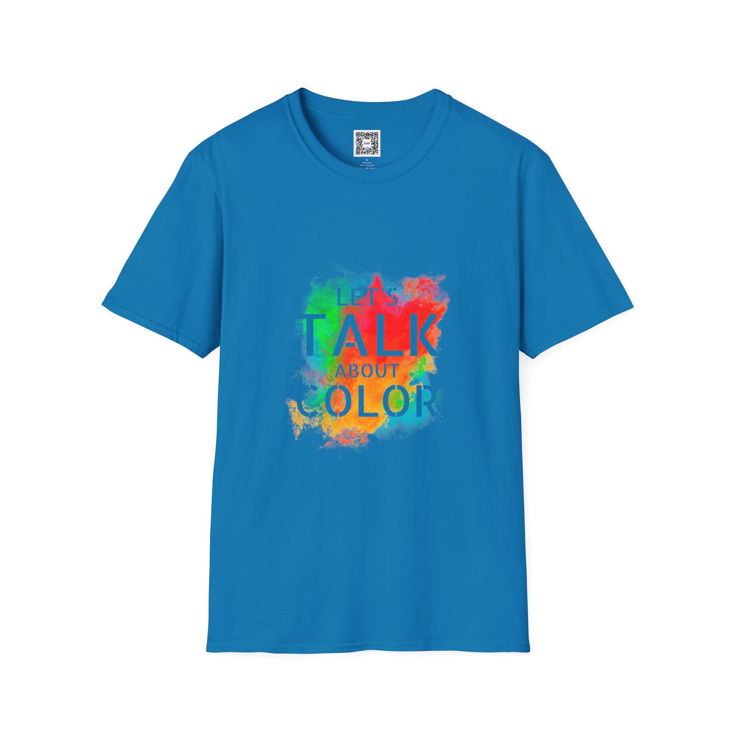 Let's Talk About Color (Colorway 1) Soft Style T-Shirt