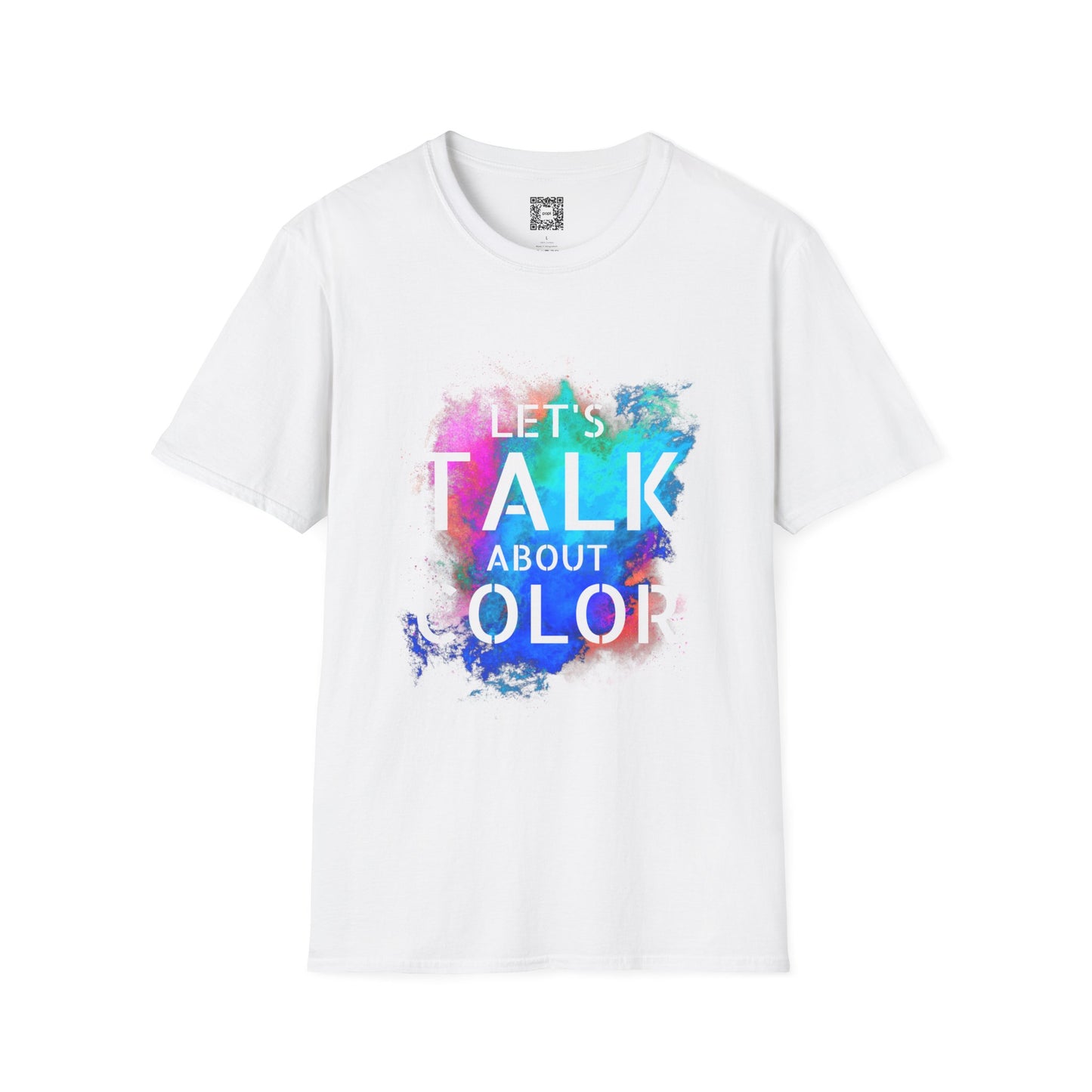 Let's Talk About Color (Colorway 2) Soft Style T-Shirt