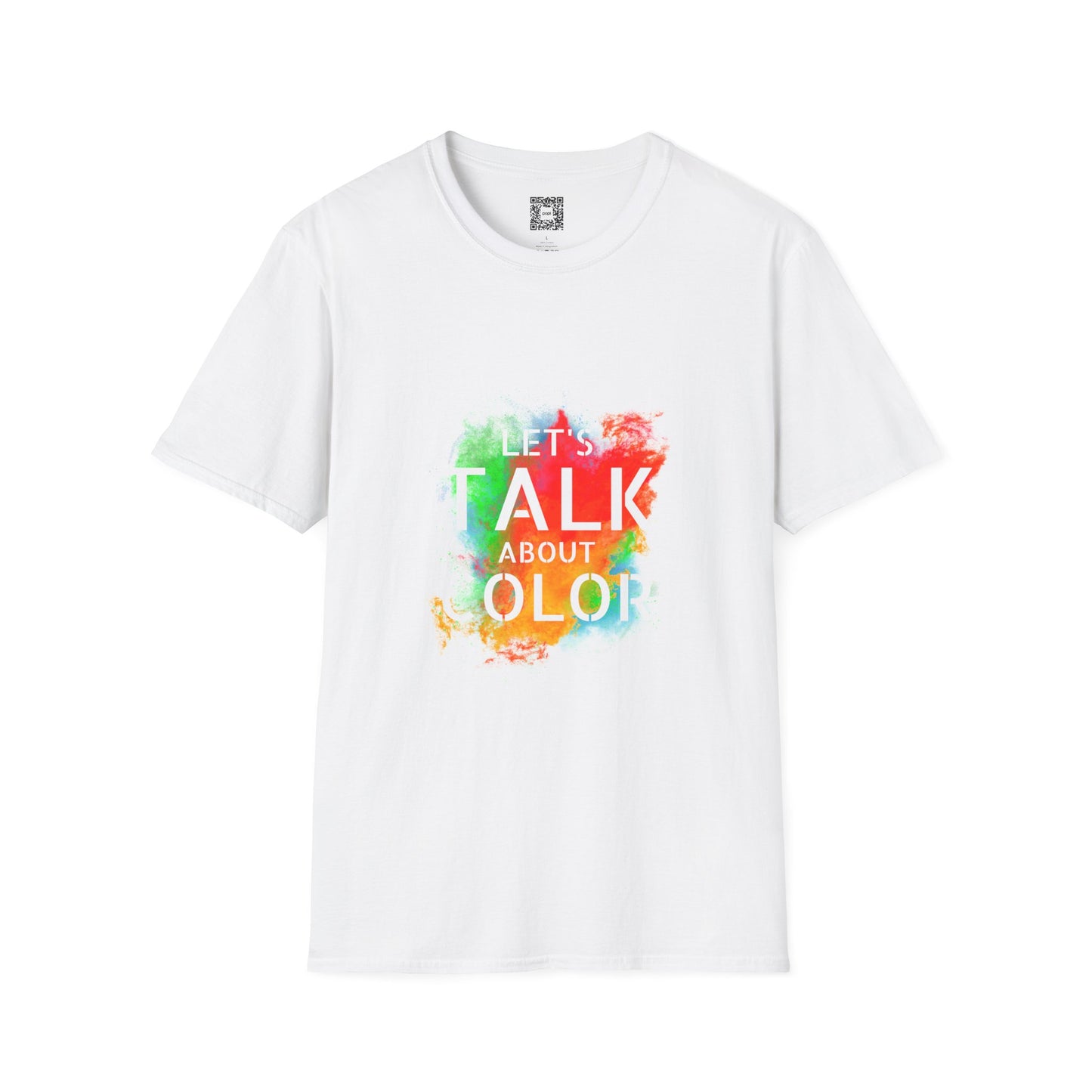 Let's Talk About Color (Colorway 1) Soft Style T-Shirt