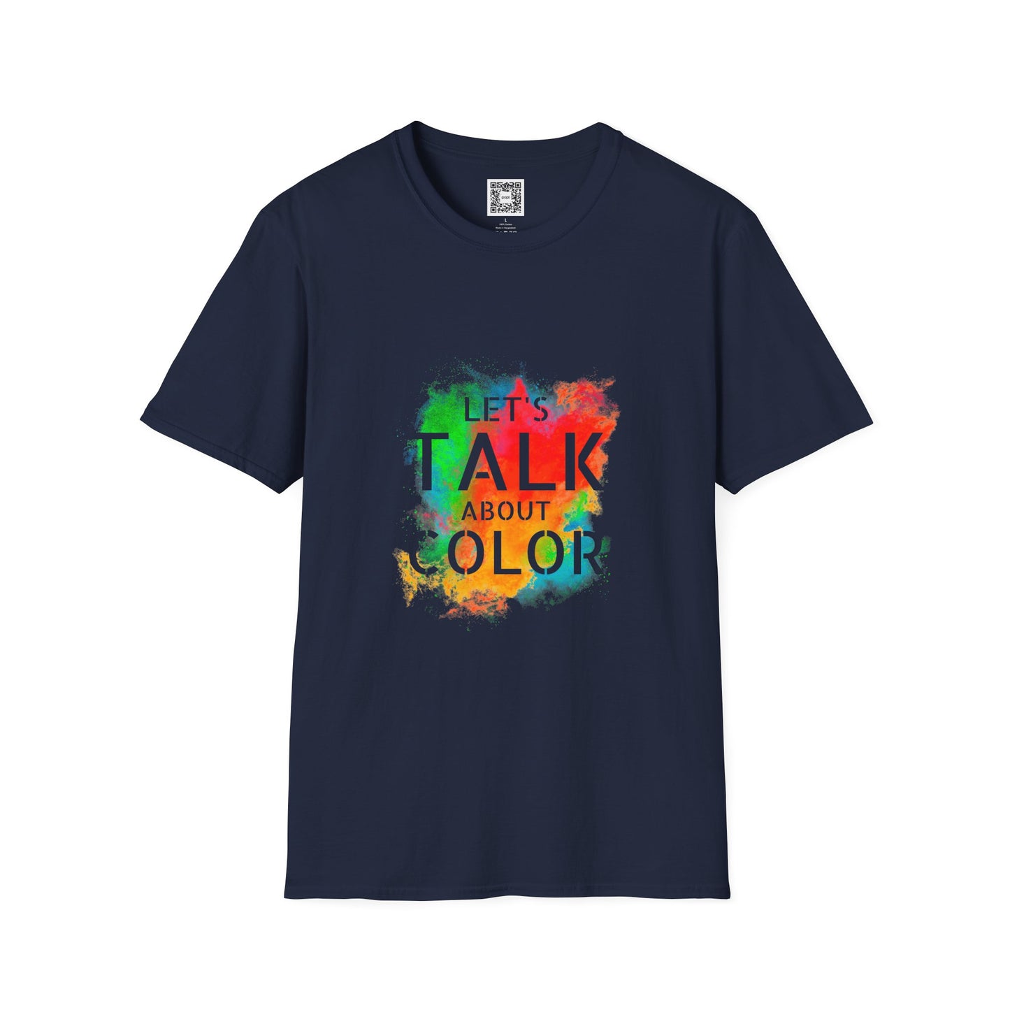 Let's Talk About Color (Colorway 1) Soft Style T-Shirt