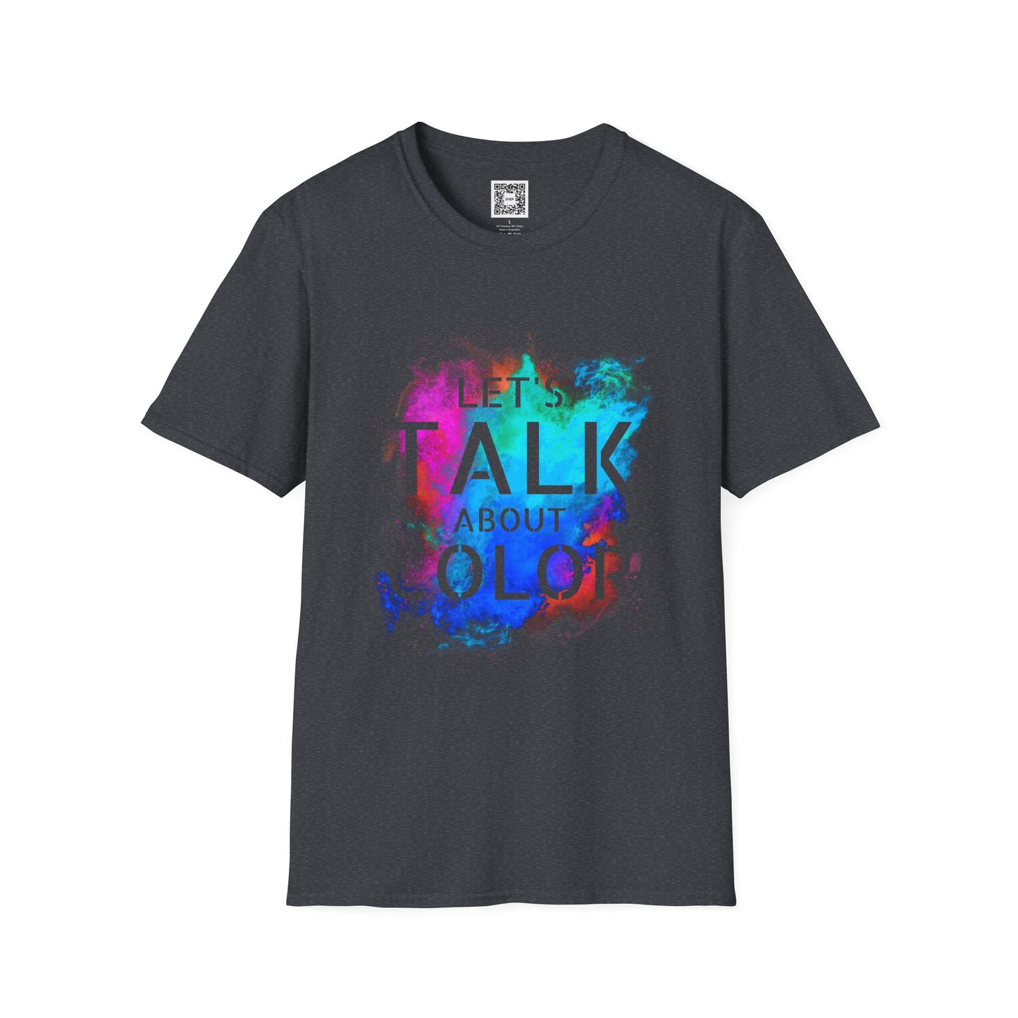 Let's Talk About Color (Colorway 2) Soft Style T-Shirt
