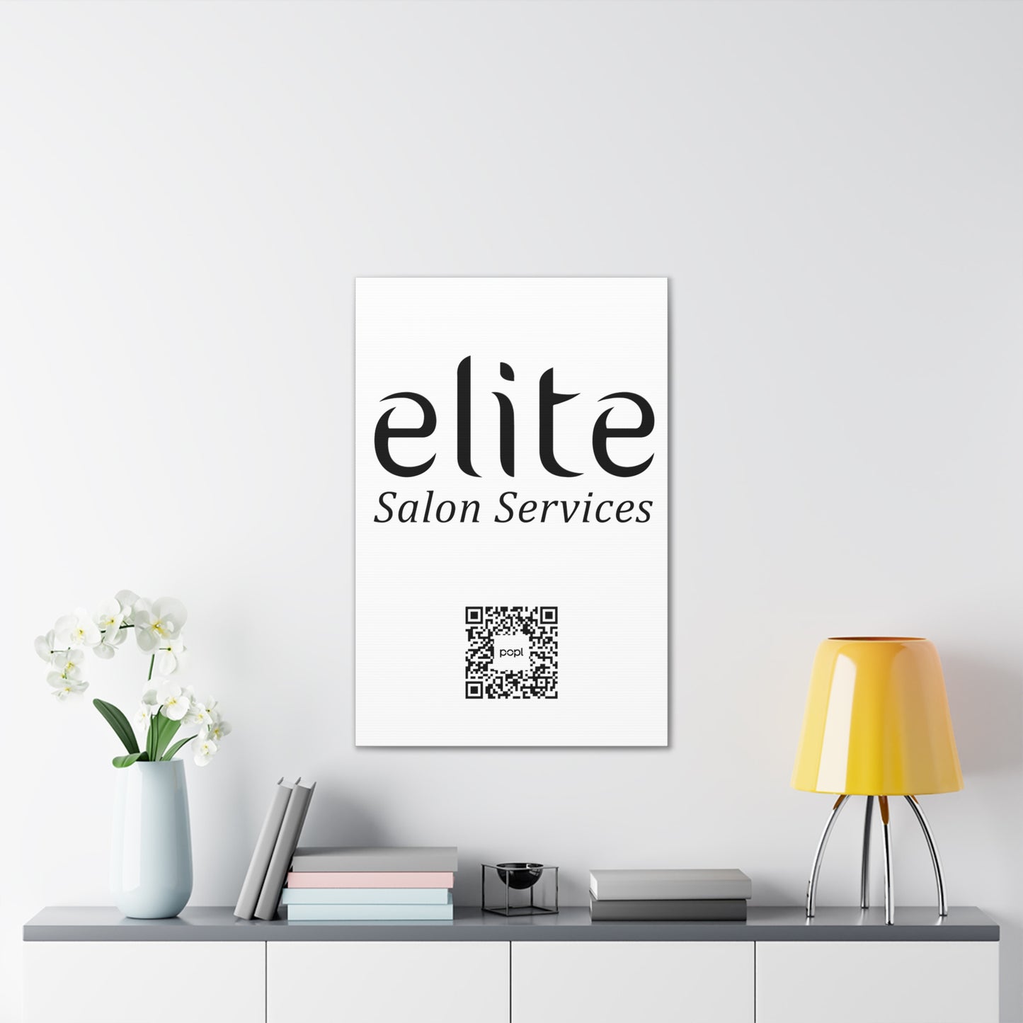 Elite Salon Services Custom - Canvas Stretched (0.75")