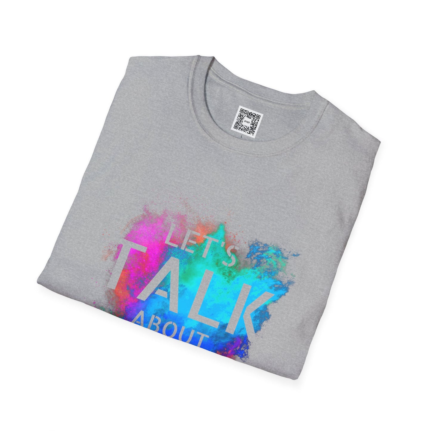 Let's Talk About Color (Colorway 2) Soft Style T-Shirt