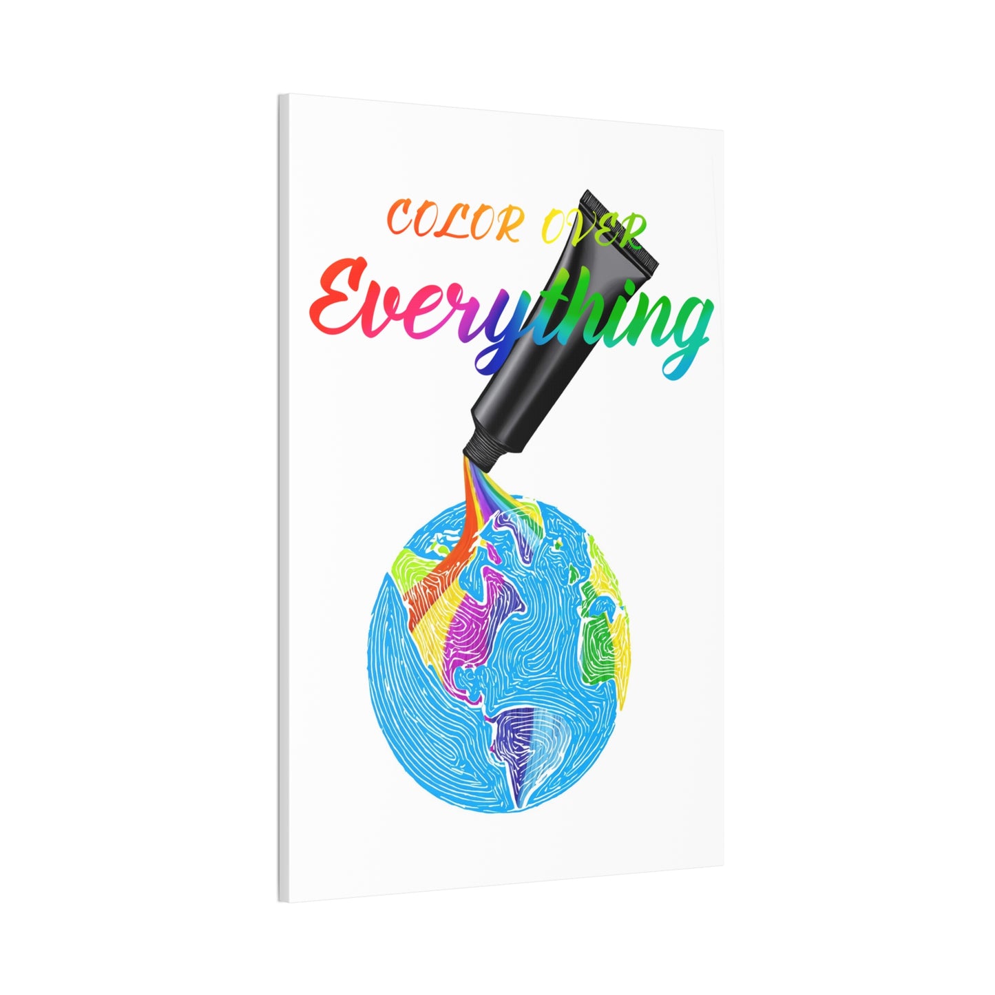 Color Over Everything - Canvas Stretched (0.75")