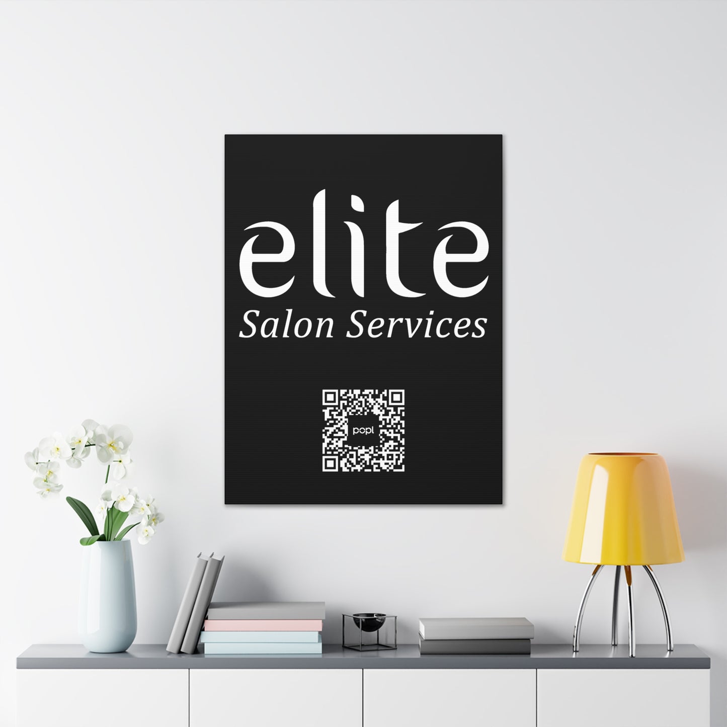 Elite Salon Services Custom - Canvas Stretched (0.75")