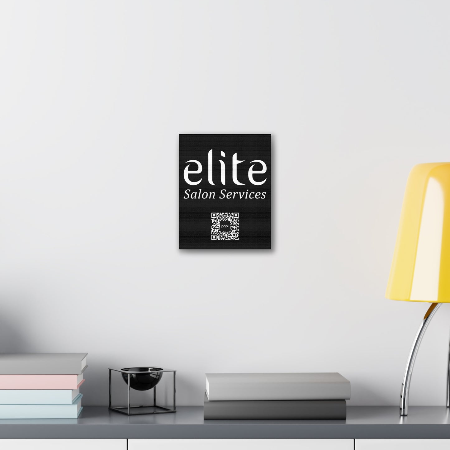 Elite Salon Services Custom - Canvas Stretched (0.75")