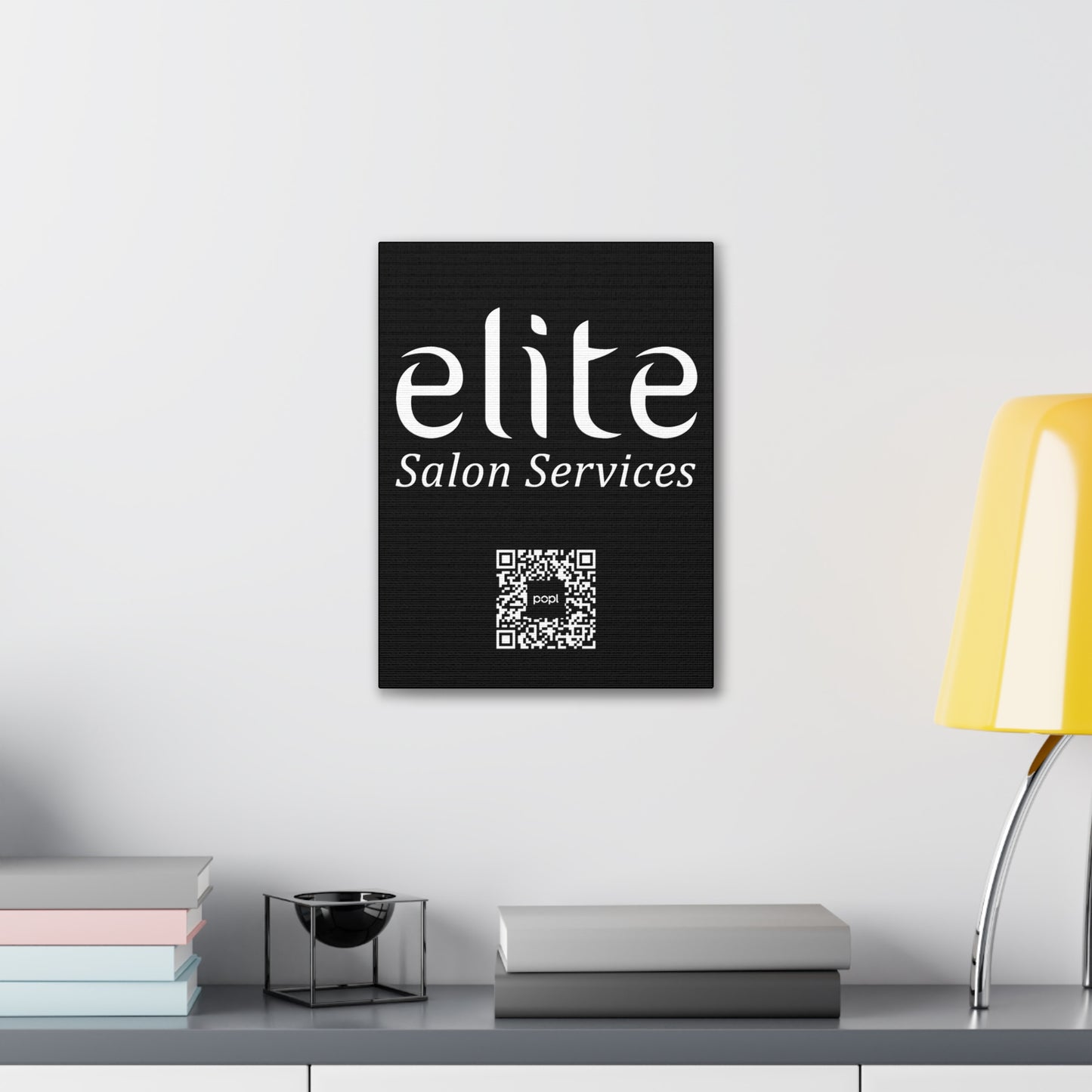 Elite Salon Services Custom - Canvas Stretched (0.75")