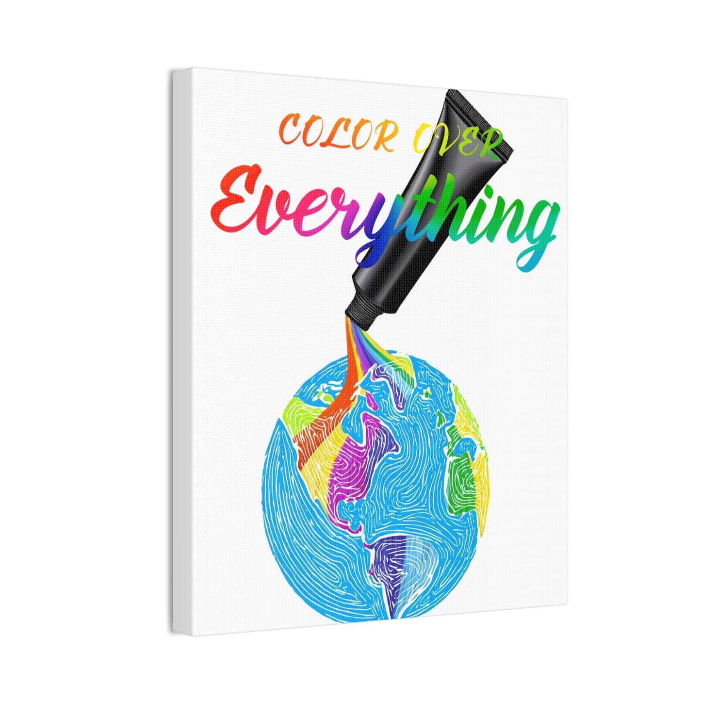 Color Over Everything - Canvas Stretched (0.75")