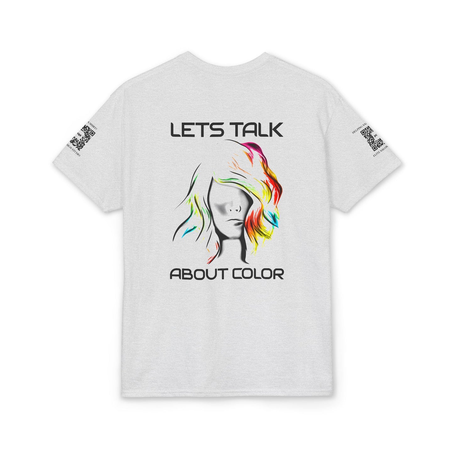 Elite Salon Services (Staff Tee) - Lets Talk About Color T-Shirt (Colorway 1)