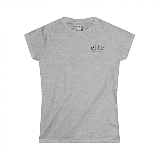Elite Salon Services Custom (Women's Softstyle Tee 1)