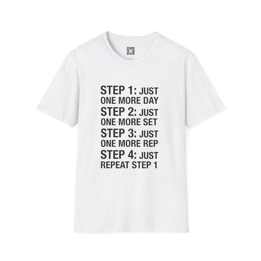 Steps Motivational Soft Style T-Shirt