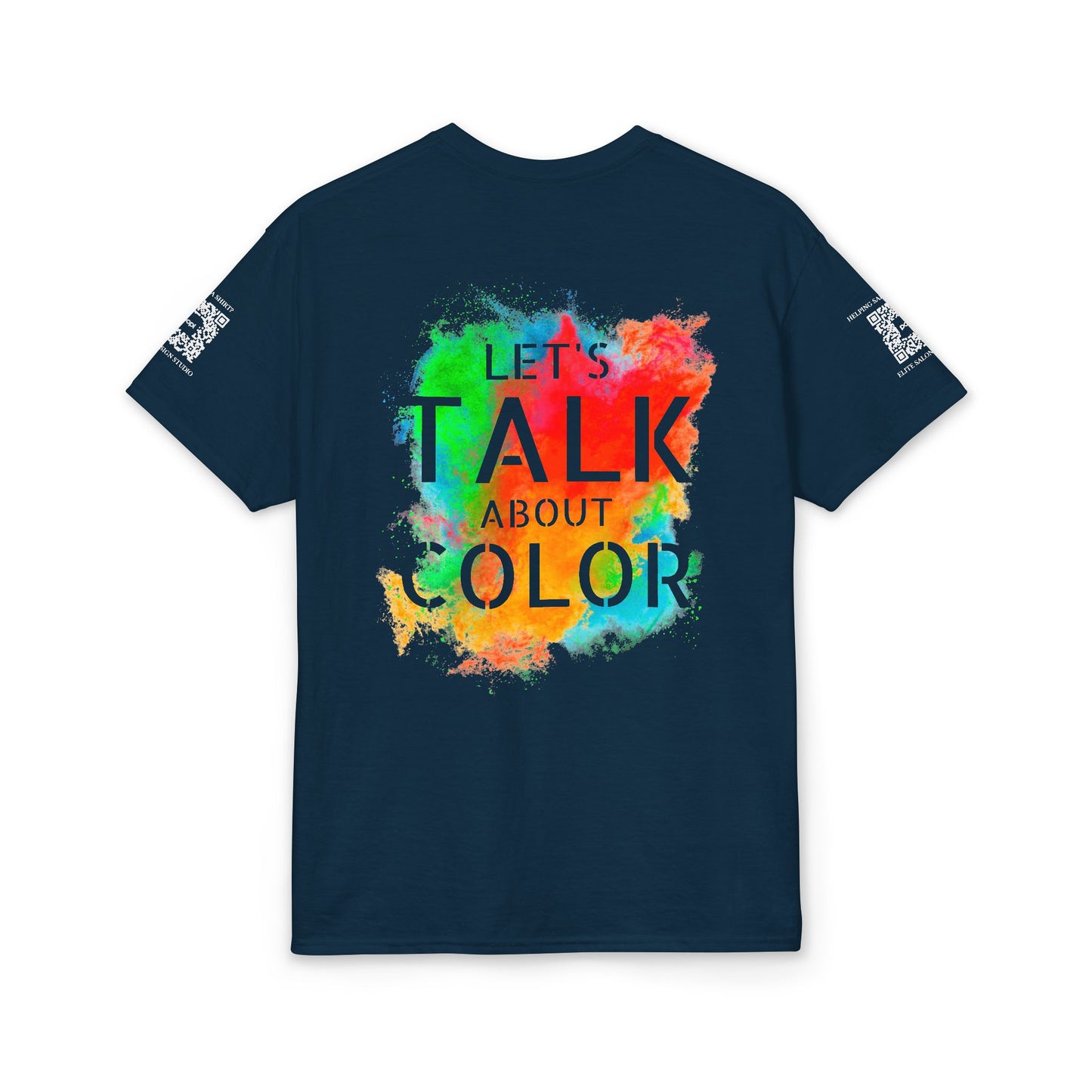 Elite Salon Services (Staff Tee) - Lets Talk About Color T-Shirt (Colorway 4)