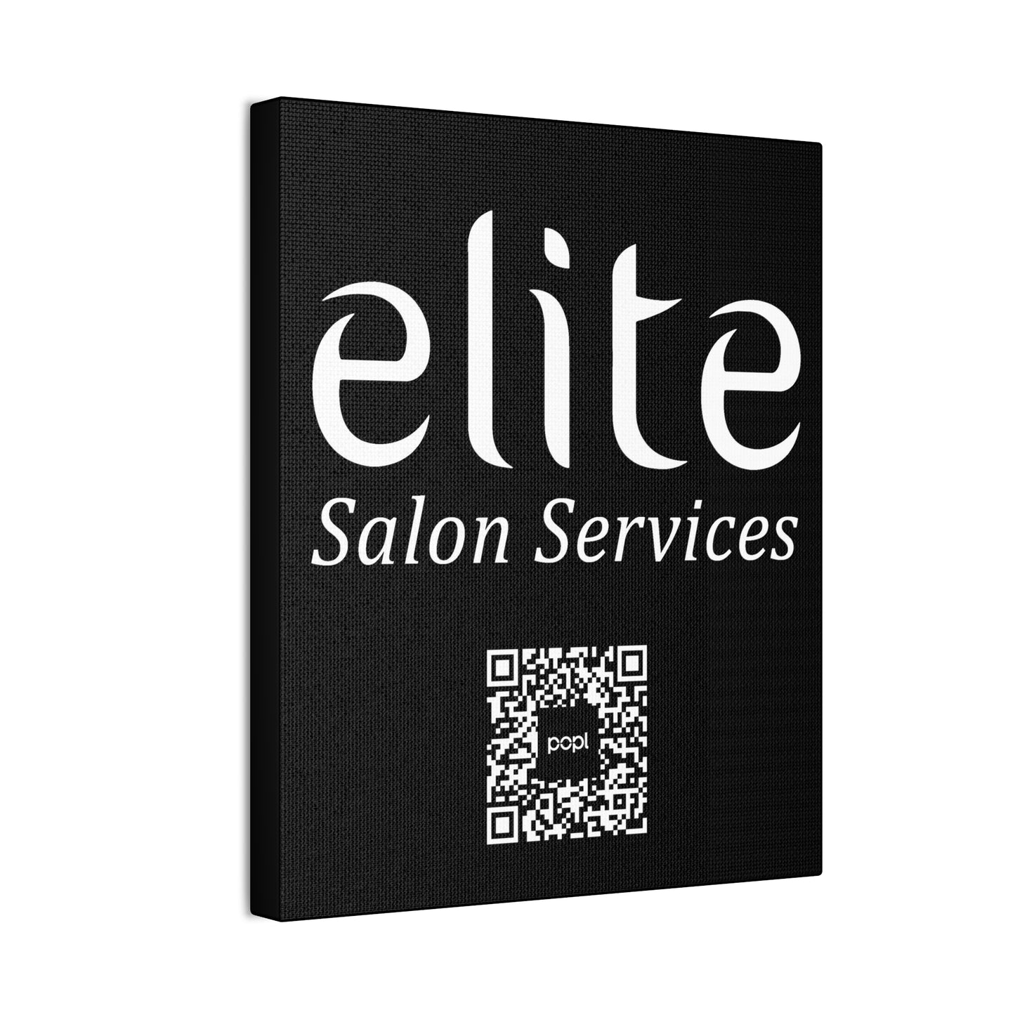 Elite Salon Services Custom - Canvas Stretched (0.75")