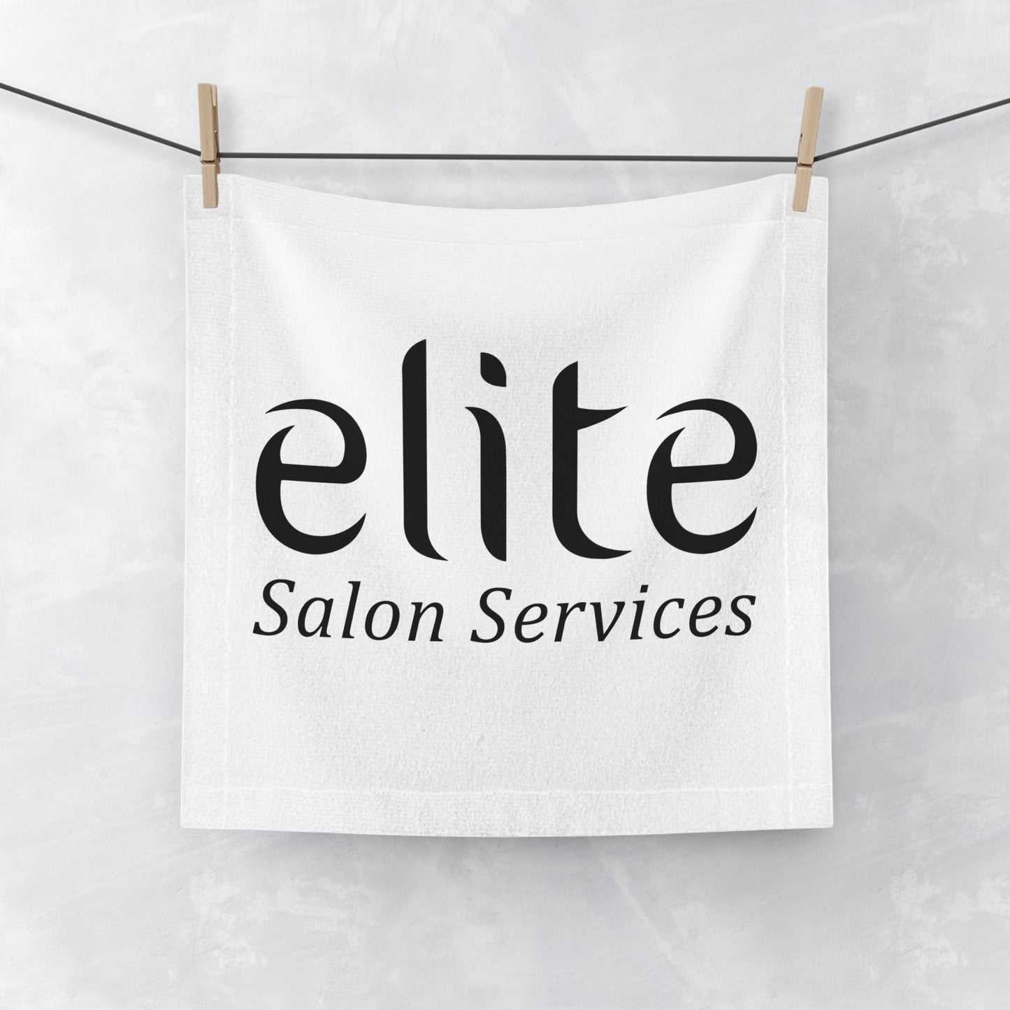 Elite Salon Services Custom (Face Towel)