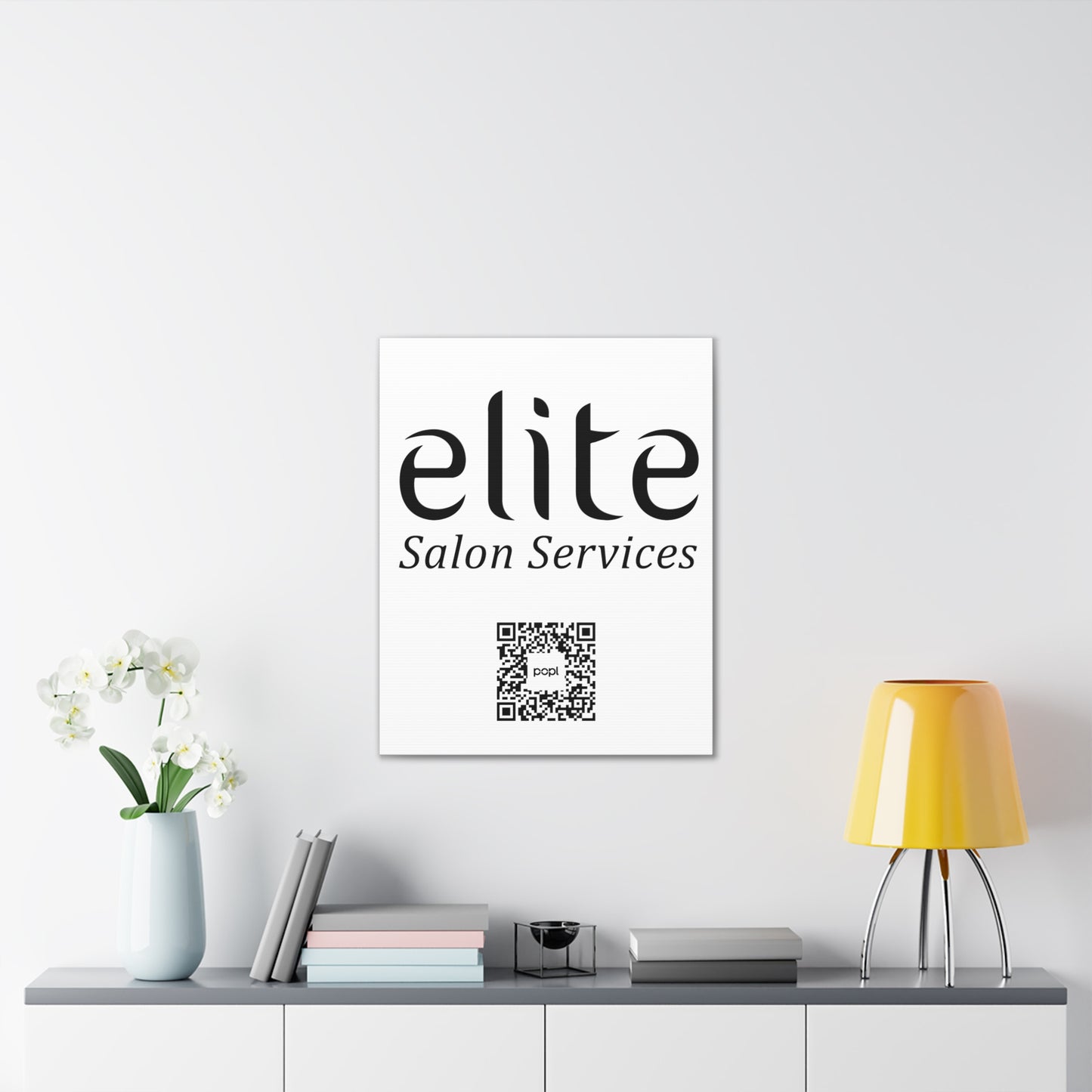 Elite Salon Services Custom - Canvas Stretched (0.75")
