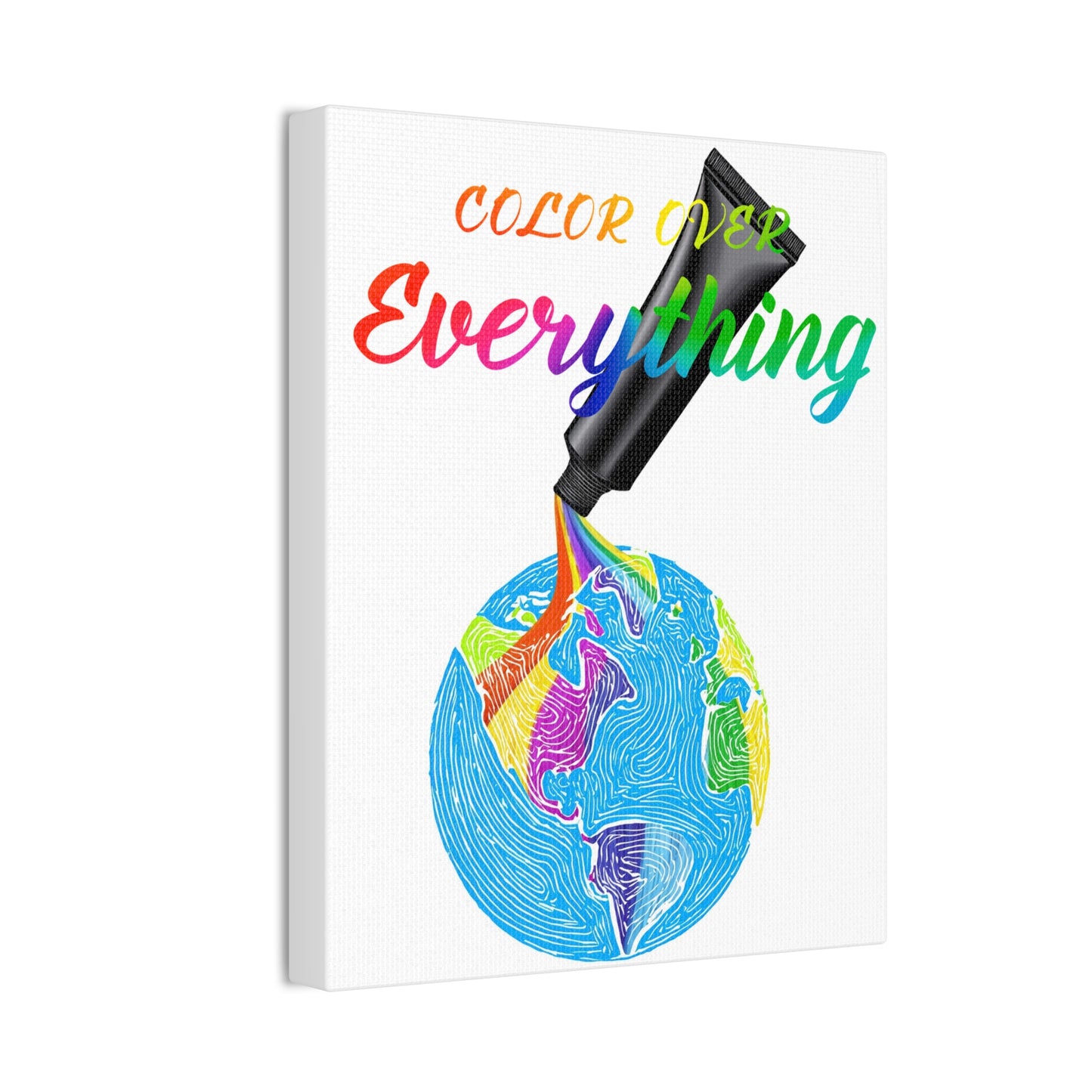 Color Over Everything - Canvas Stretched (0.75")