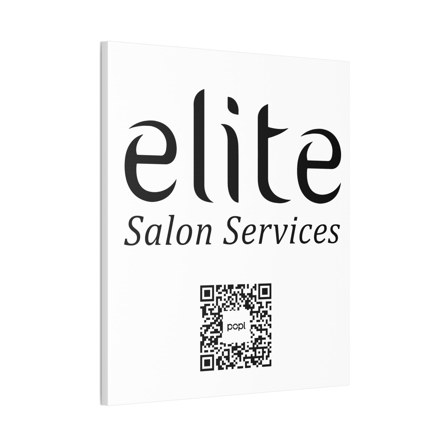 Elite Salon Services Custom - Canvas Stretched (0.75")