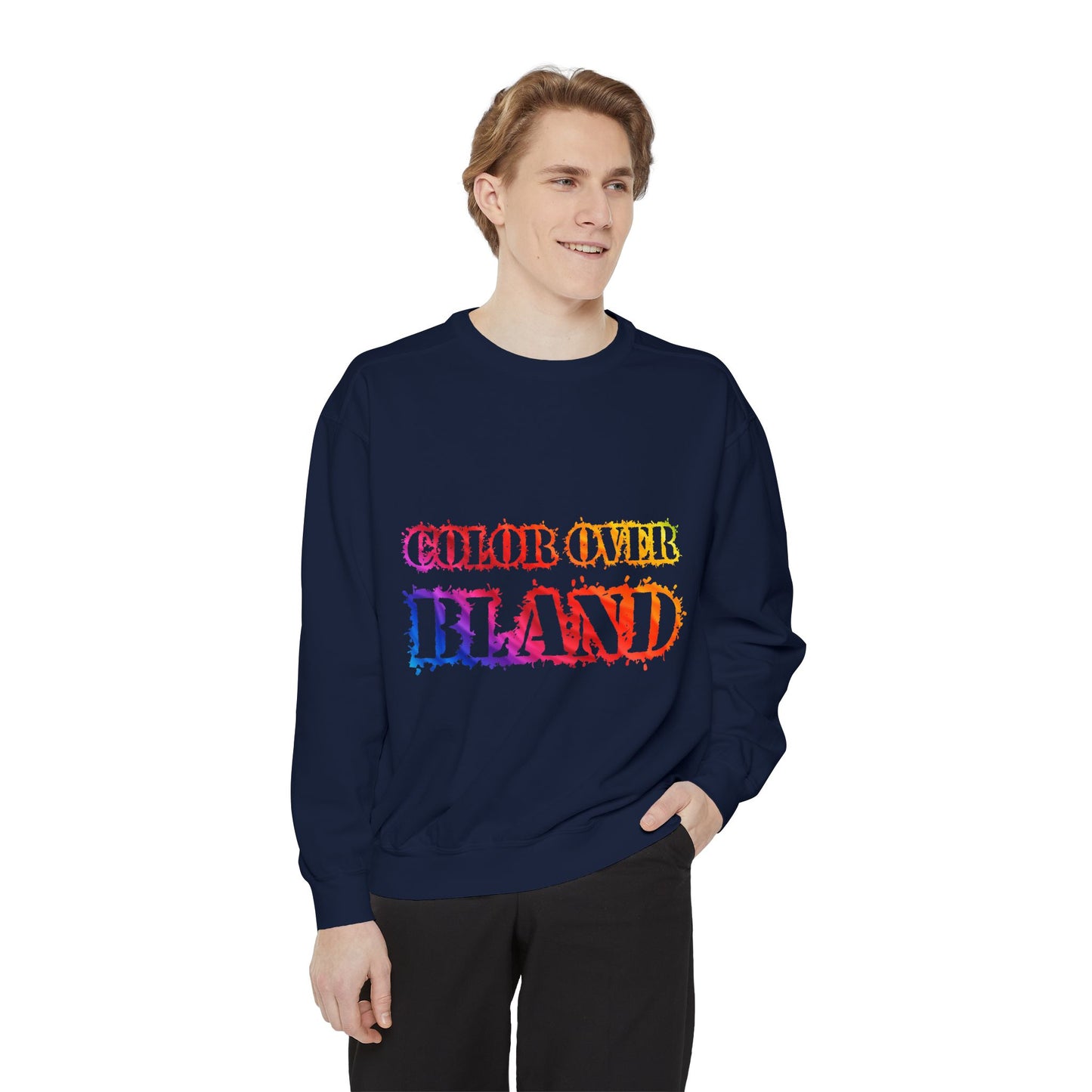 Color Over Bland Sweatshirt (Colorway 2)