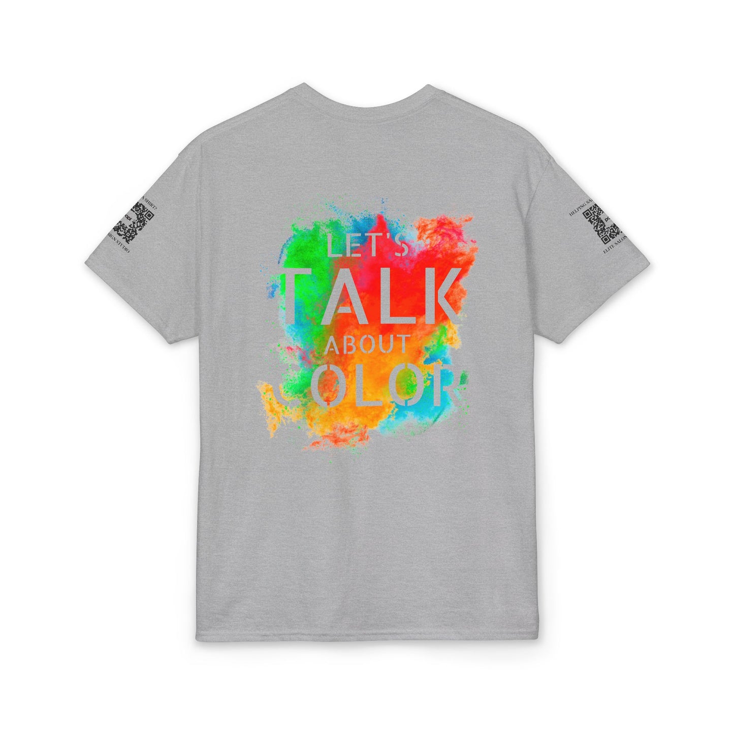 Elite Salon Services (Staff Tee) - Lets Talk About Color T-Shirt (Colorway 4)