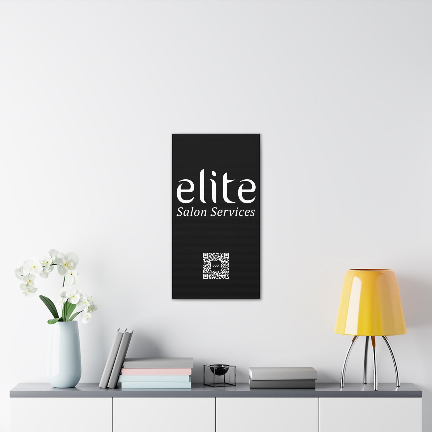 Elite Salon Services Custom - Canvas Stretched (0.75")