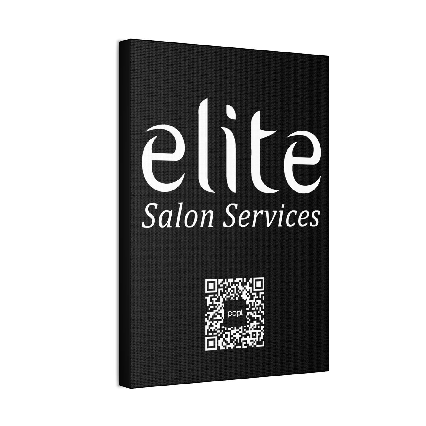 Elite Salon Services Custom - Canvas Stretched (0.75")