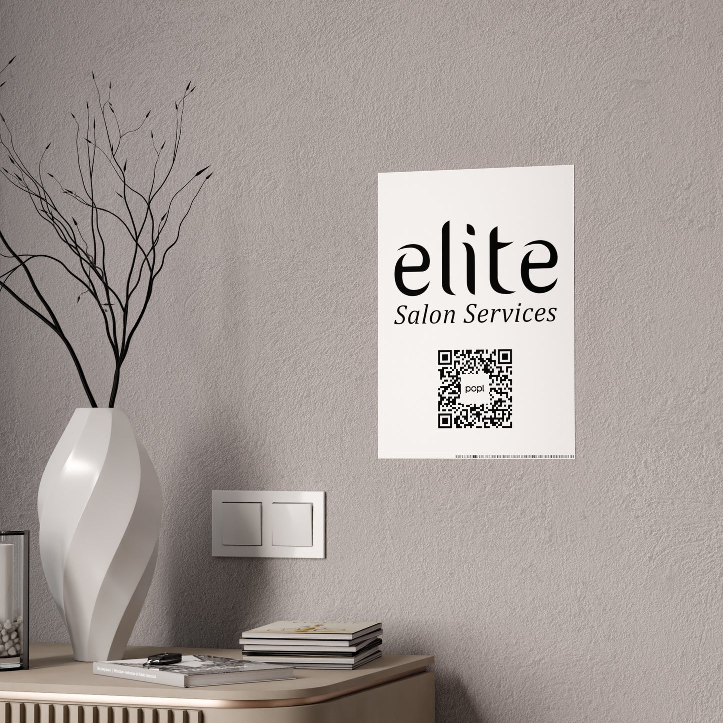 Elite Salon Services Custom (Gloss Posters)