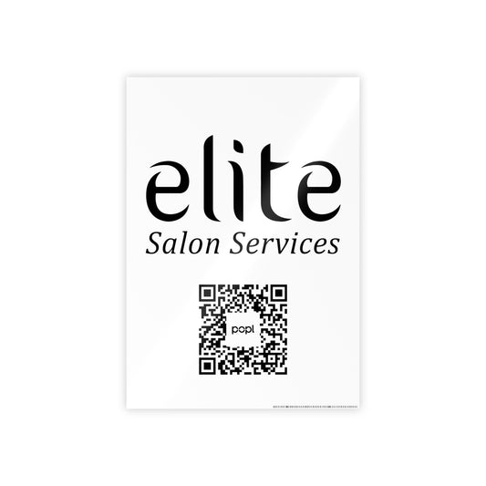 Elite Salon Services Custom (Gloss Posters)