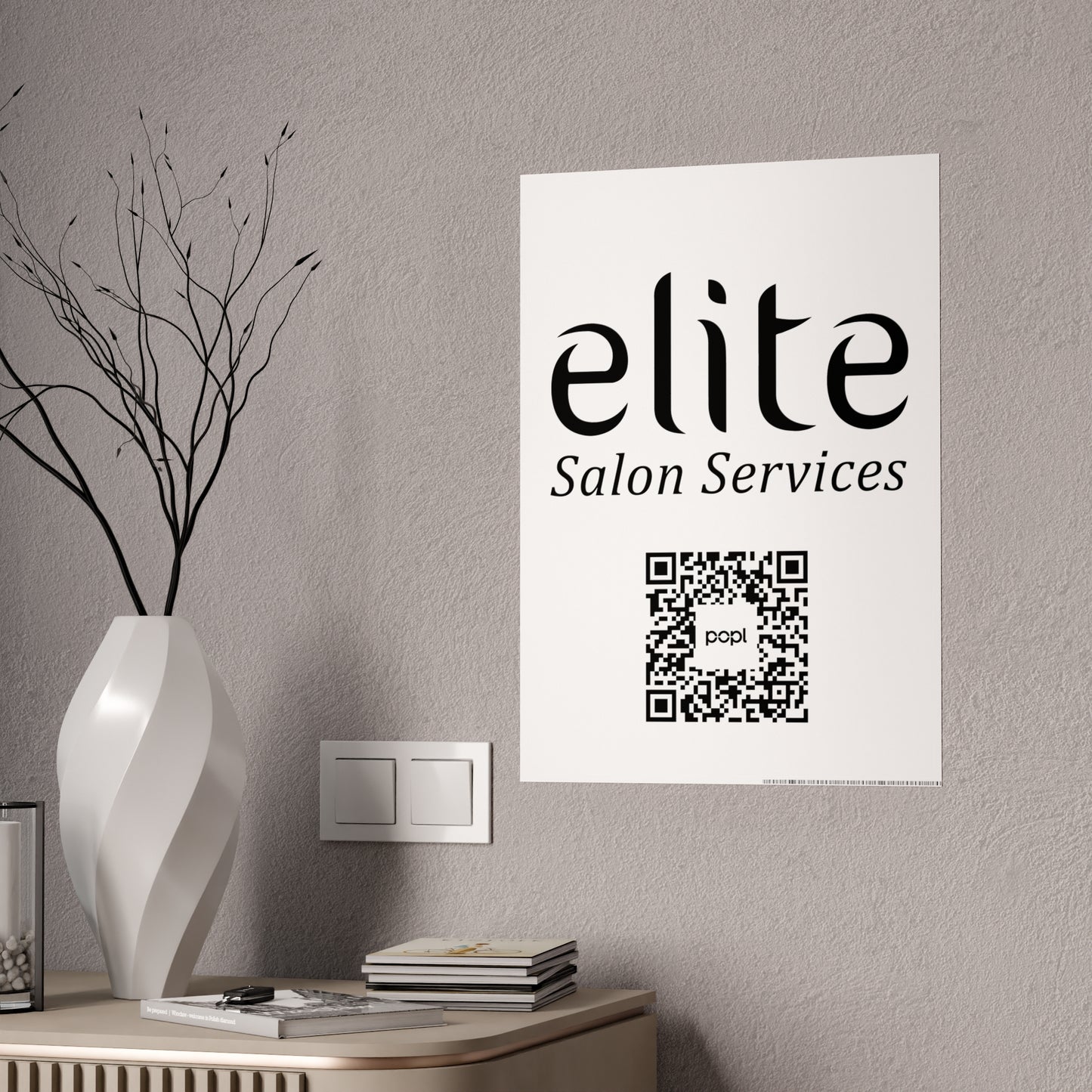 Elite Salon Services Custom (Gloss Posters)