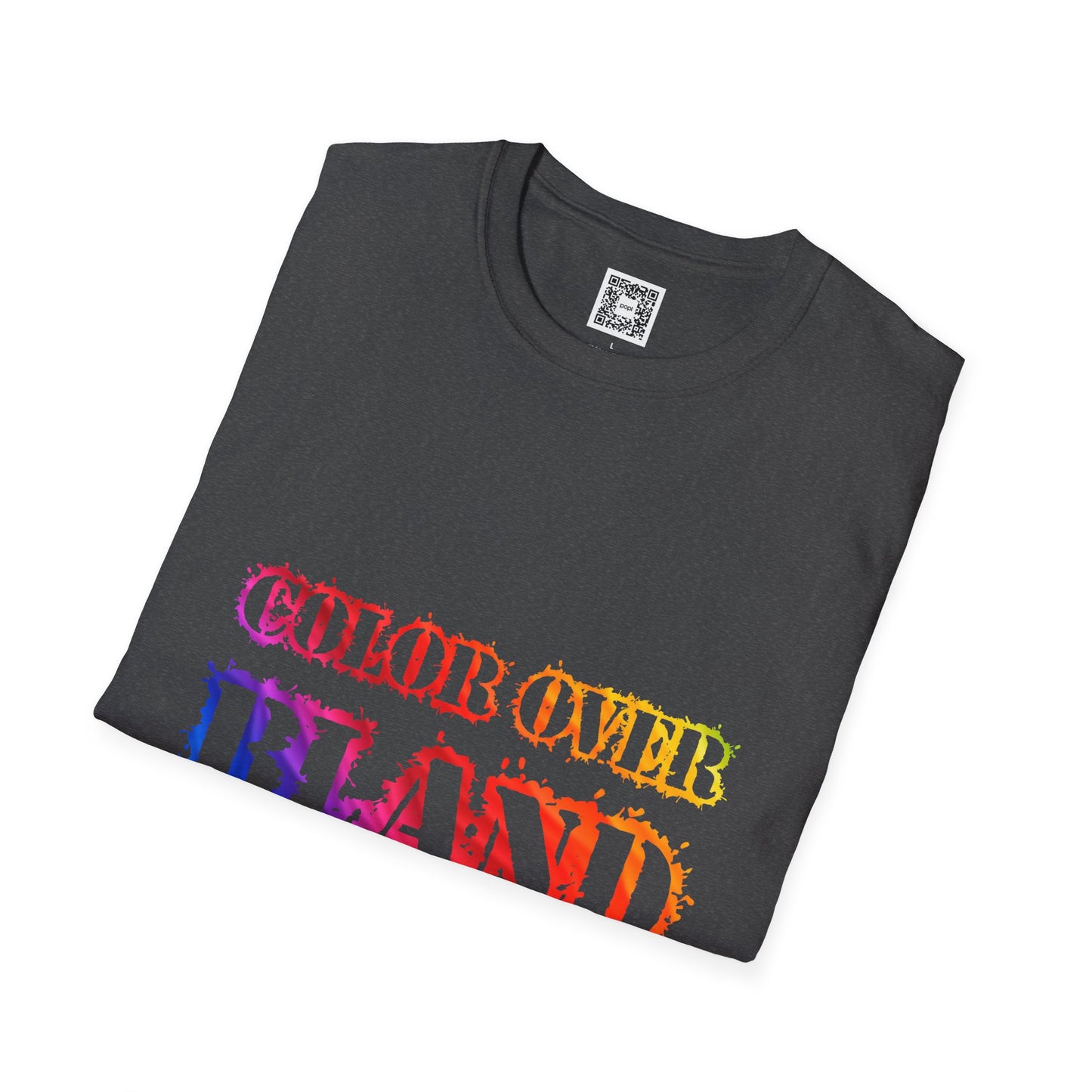 Color Over Bland (Colorway 2) - Unisex Soft Style Tee
