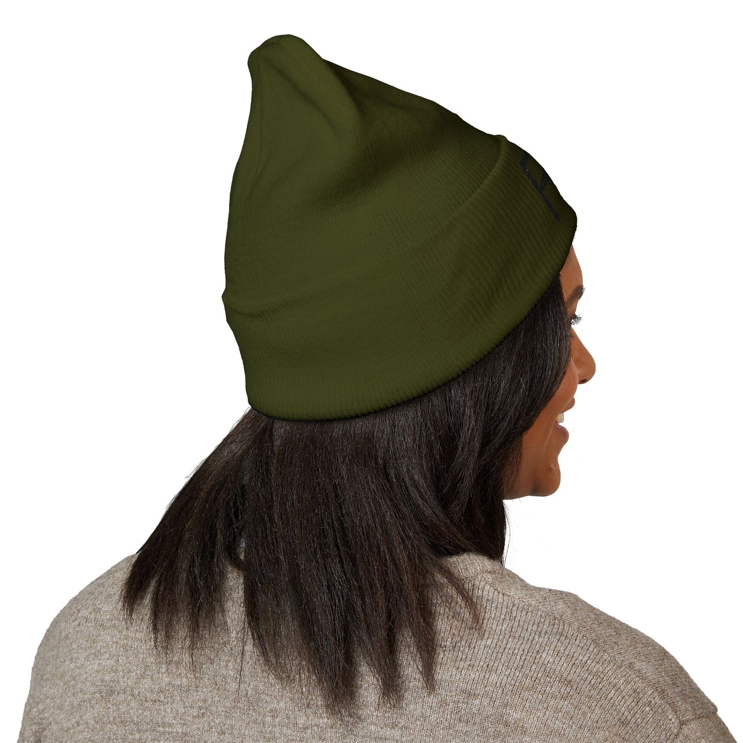 Embroidered 'Ray' Classic Cuffed Beanie — Cozy Winter Hat for Outdoor & Casual Wear