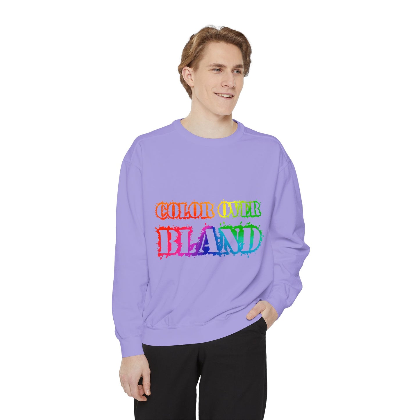 Color Over Bland Sweatshirt (Colorway 1)
