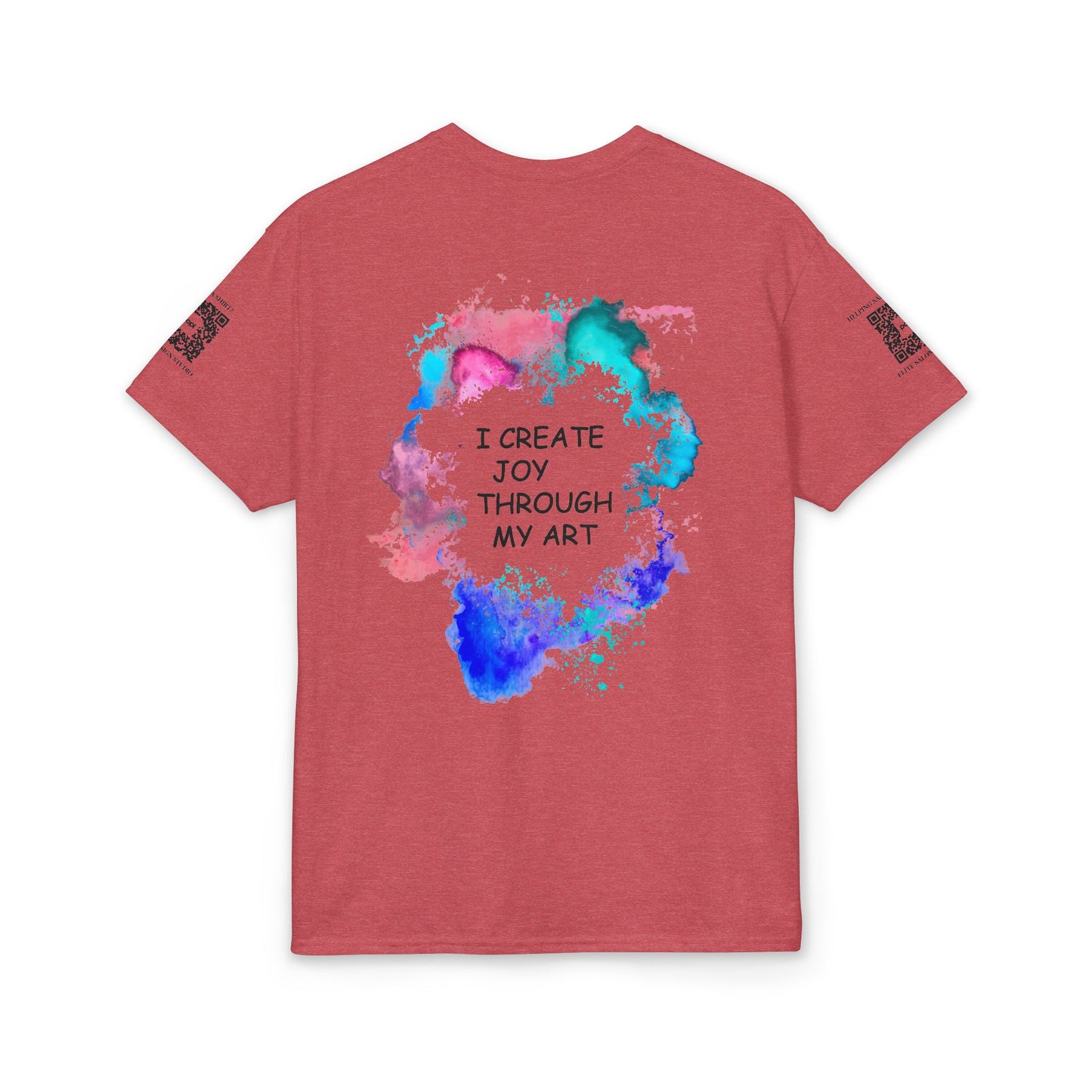 Elite Salon Services (Staff Tee) - I Create Joy Through My Art T-Shirt (Colorway 1)