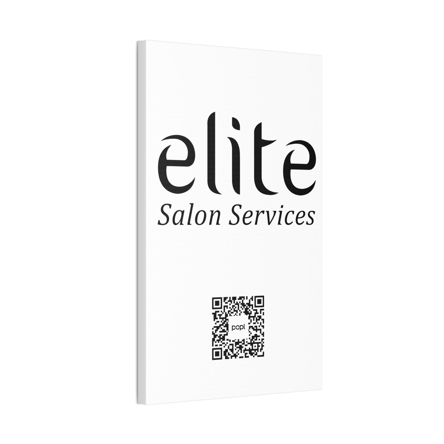 Elite Salon Services Custom - Canvas Stretched (0.75")