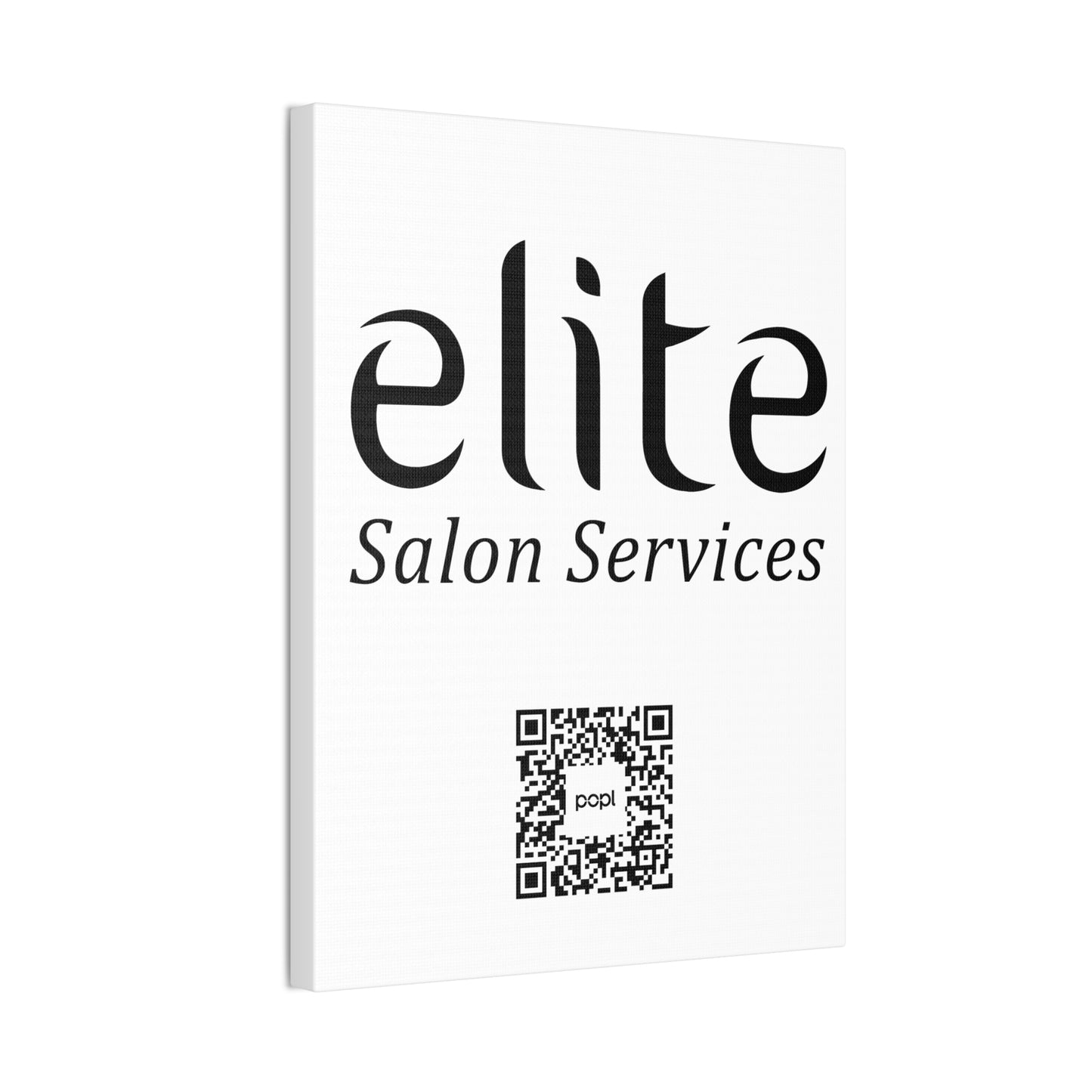 Elite Salon Services Custom - Canvas Stretched (0.75")