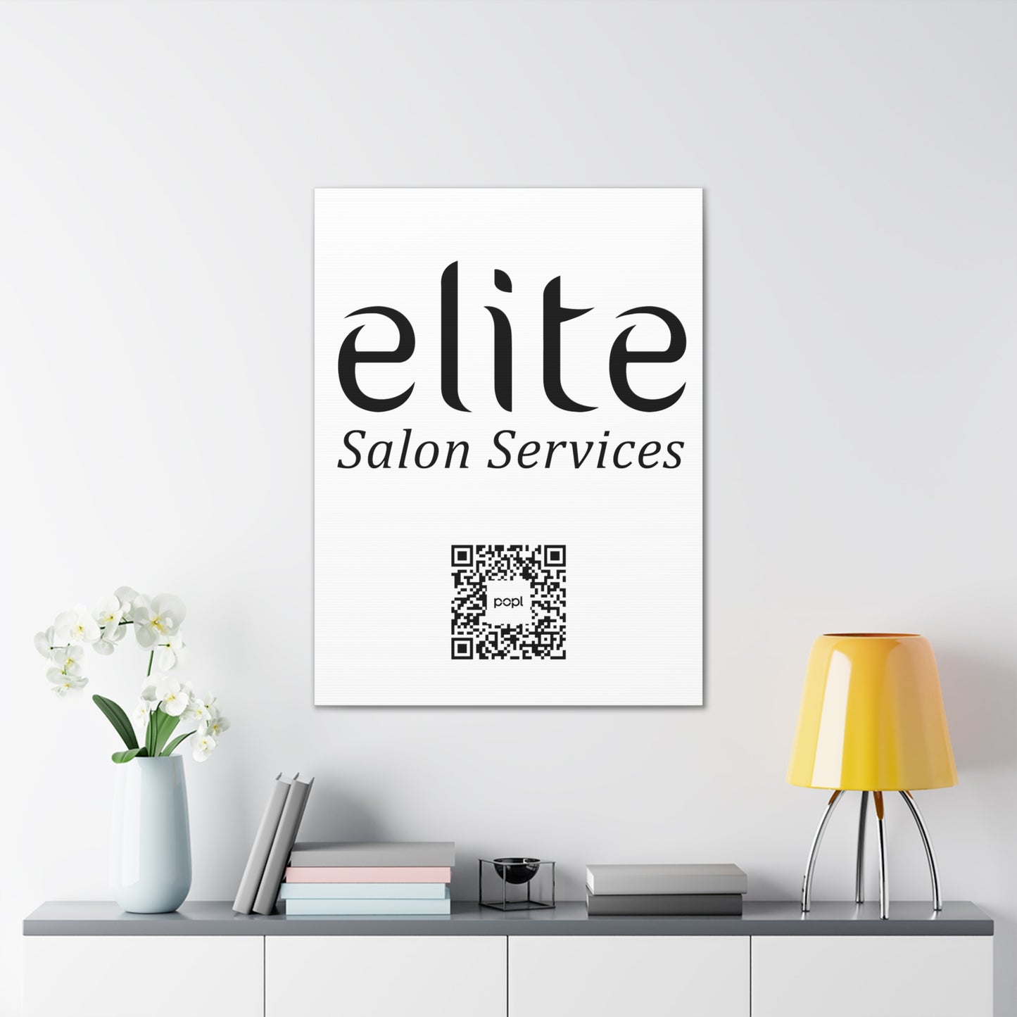 Elite Salon Services Custom - Canvas Stretched (0.75")