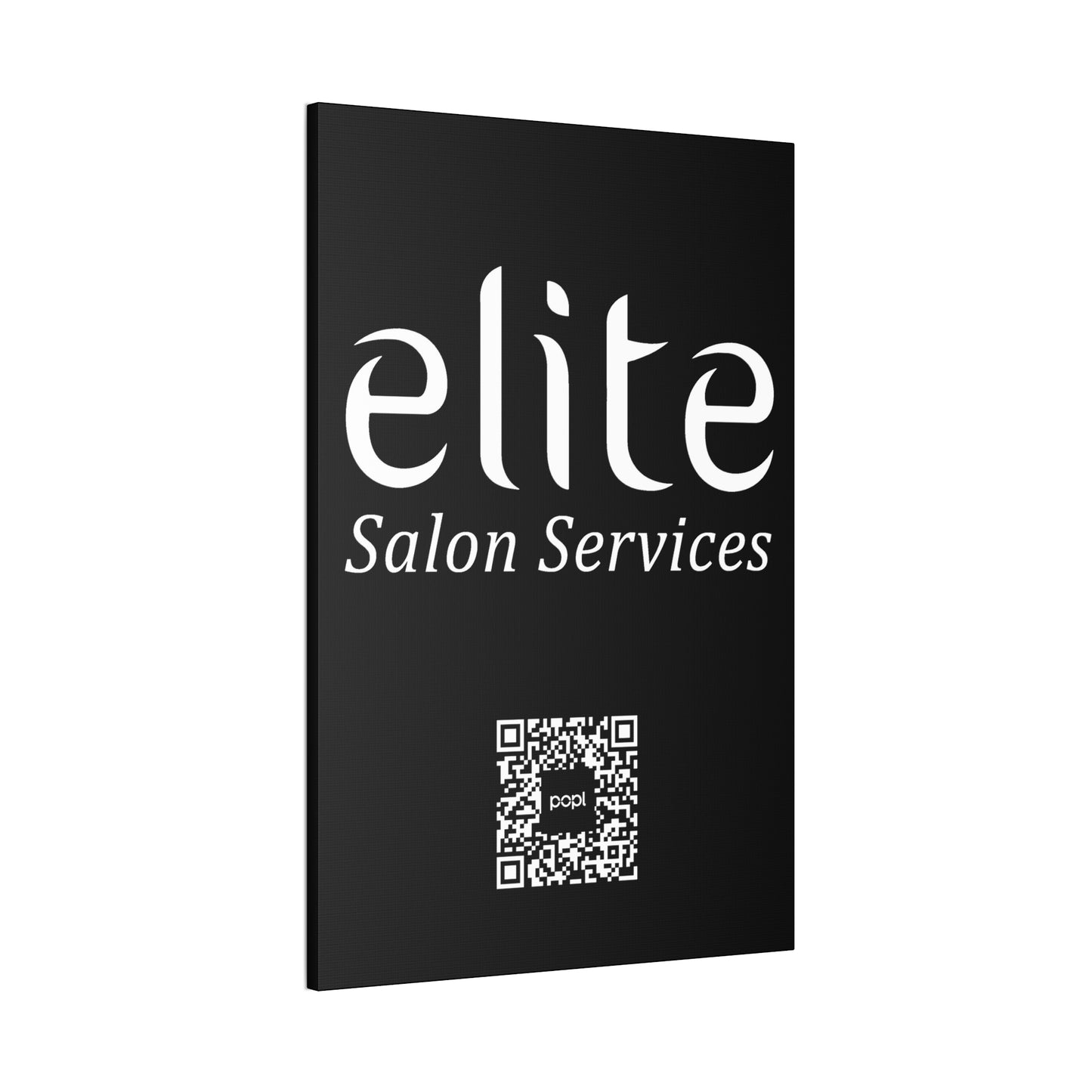Elite Salon Services Custom - Canvas Stretched (0.75")