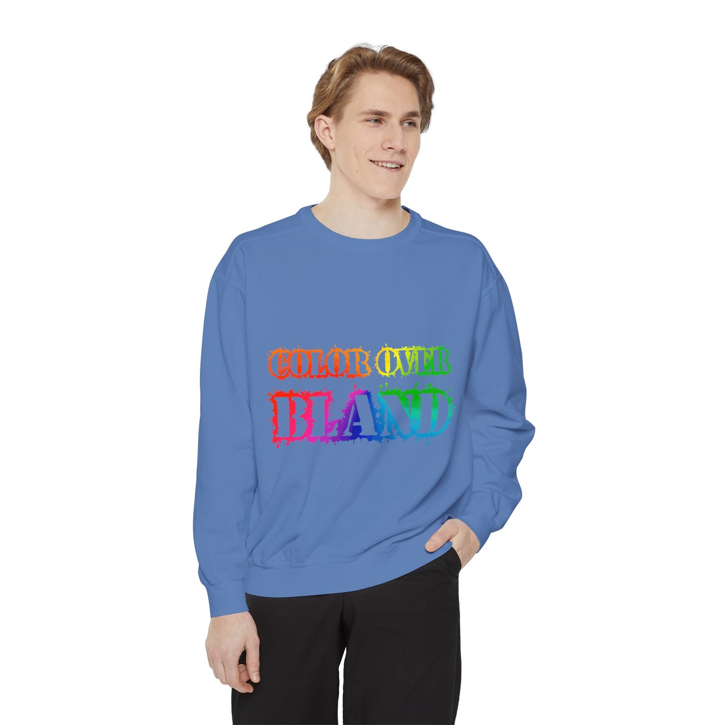 Color Over Bland Sweatshirt (Colorway 1)