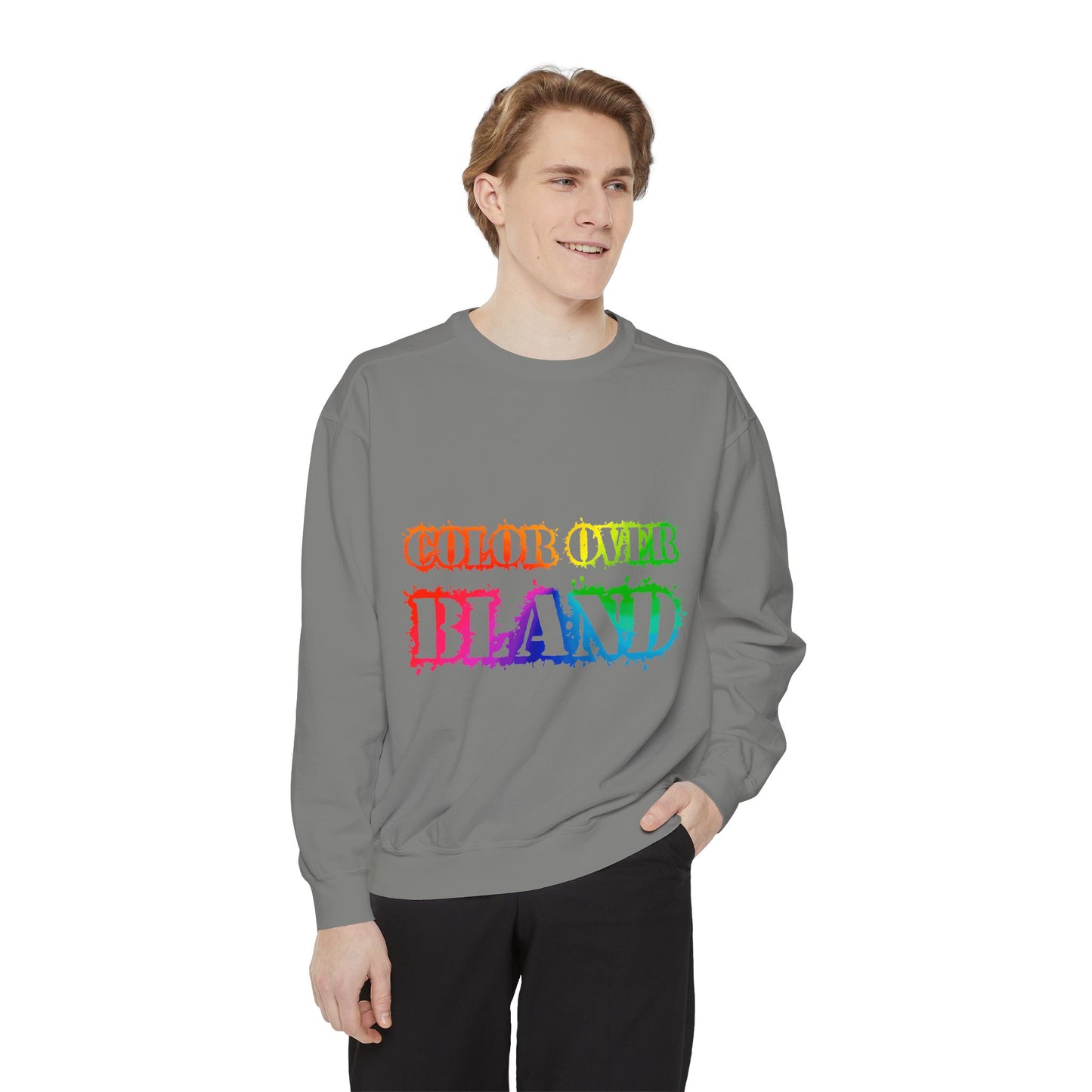 Color Over Bland Sweatshirt (Colorway 1)