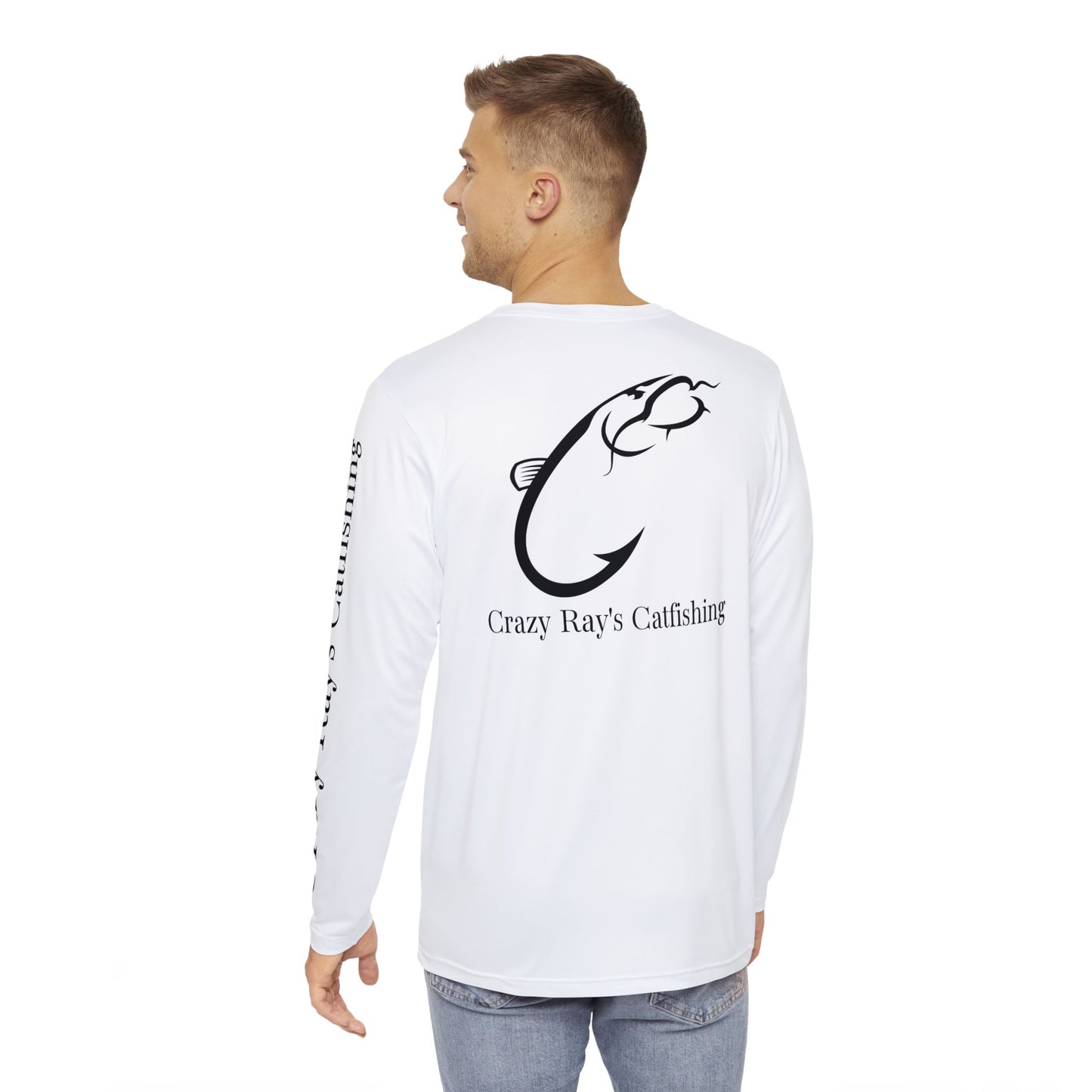 Men's Crazy Ray's Catfishing Custom Long Sleeve Shirt