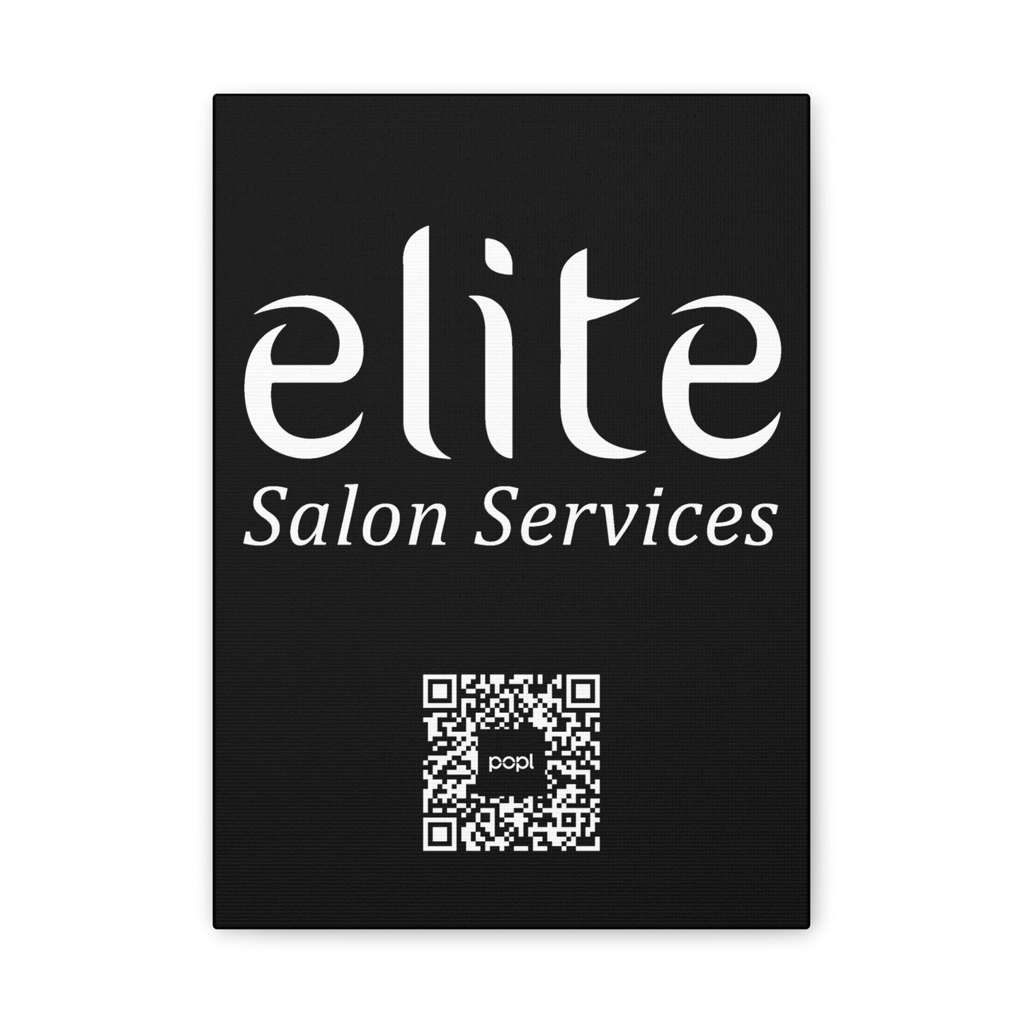 Elite Salon Services Custom - Canvas Stretched (0.75")