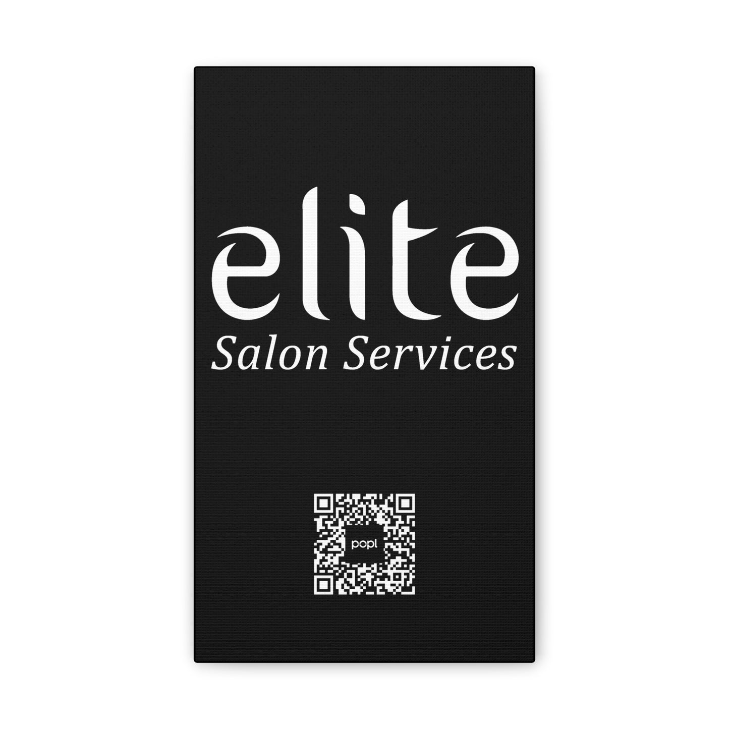 Elite Salon Services Custom - Canvas Stretched (0.75")