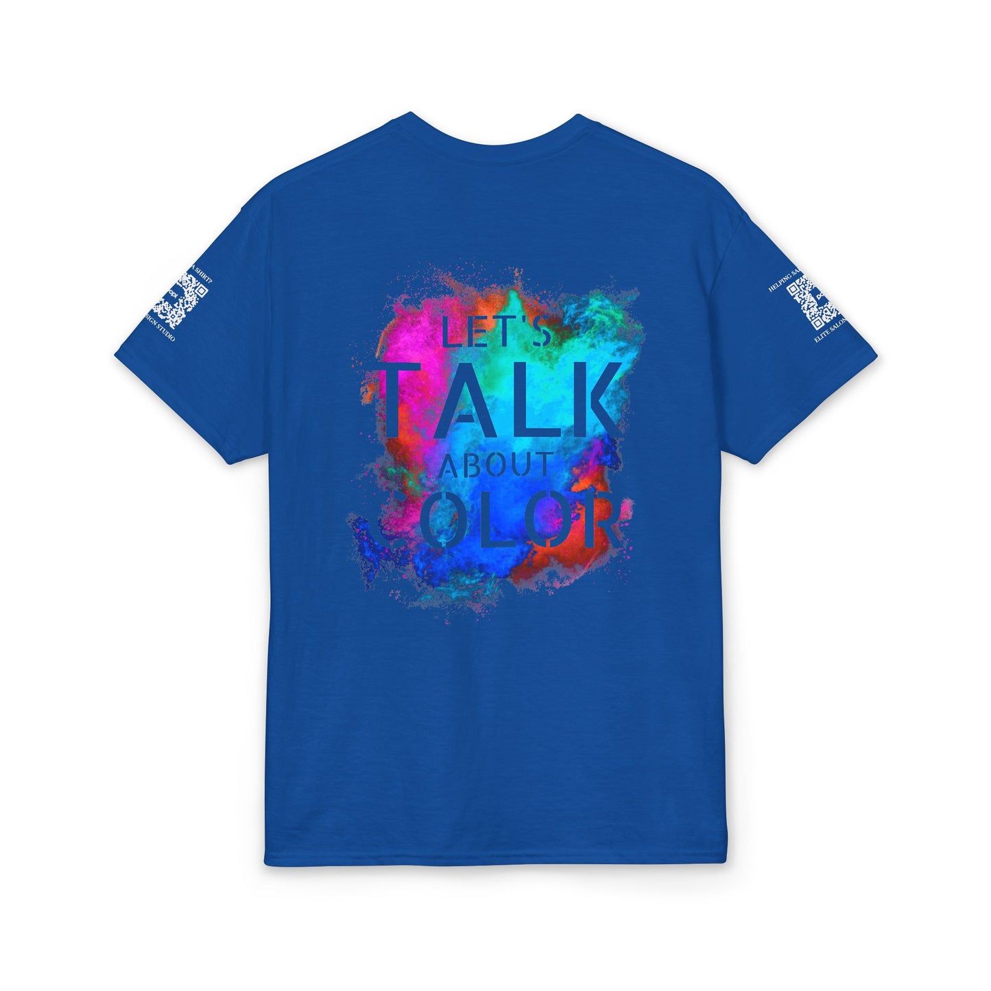 Elite Salon Services (Staff Tee) - Lets Talk About Color T-Shirt (Colorway 6)