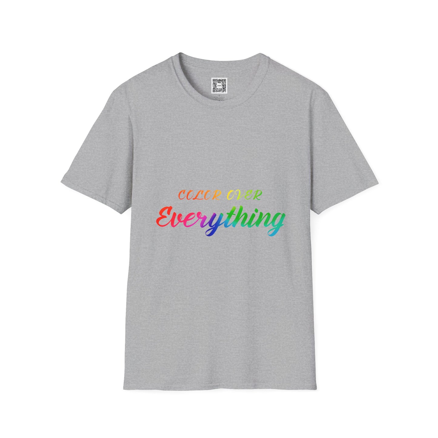 Color Over Everything Soft Style T-Shirt