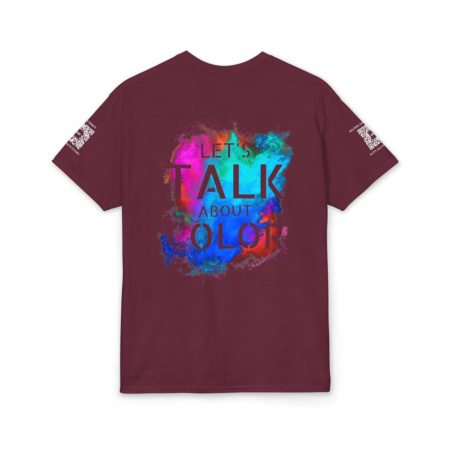 Elite Salon Services (Staff Tee) - Lets Talk About Color T-Shirt (Colorway 6)