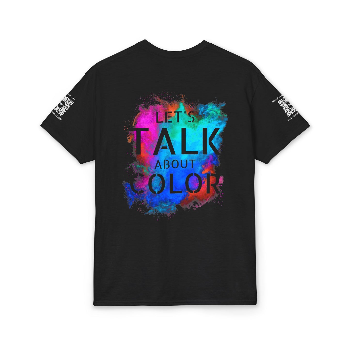 Elite Salon Services (Staff Tee) - Lets Talk About Color T-Shirt (Colorway 6)