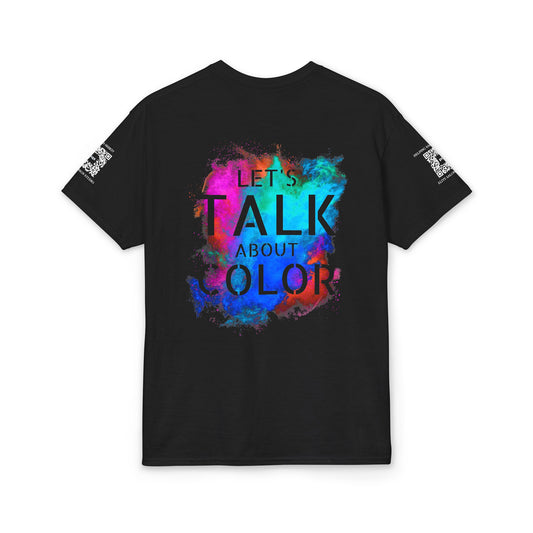 Elite Salon Services (Staff Tee) - Lets Talk About Color T-Shirt (Colorway 6)