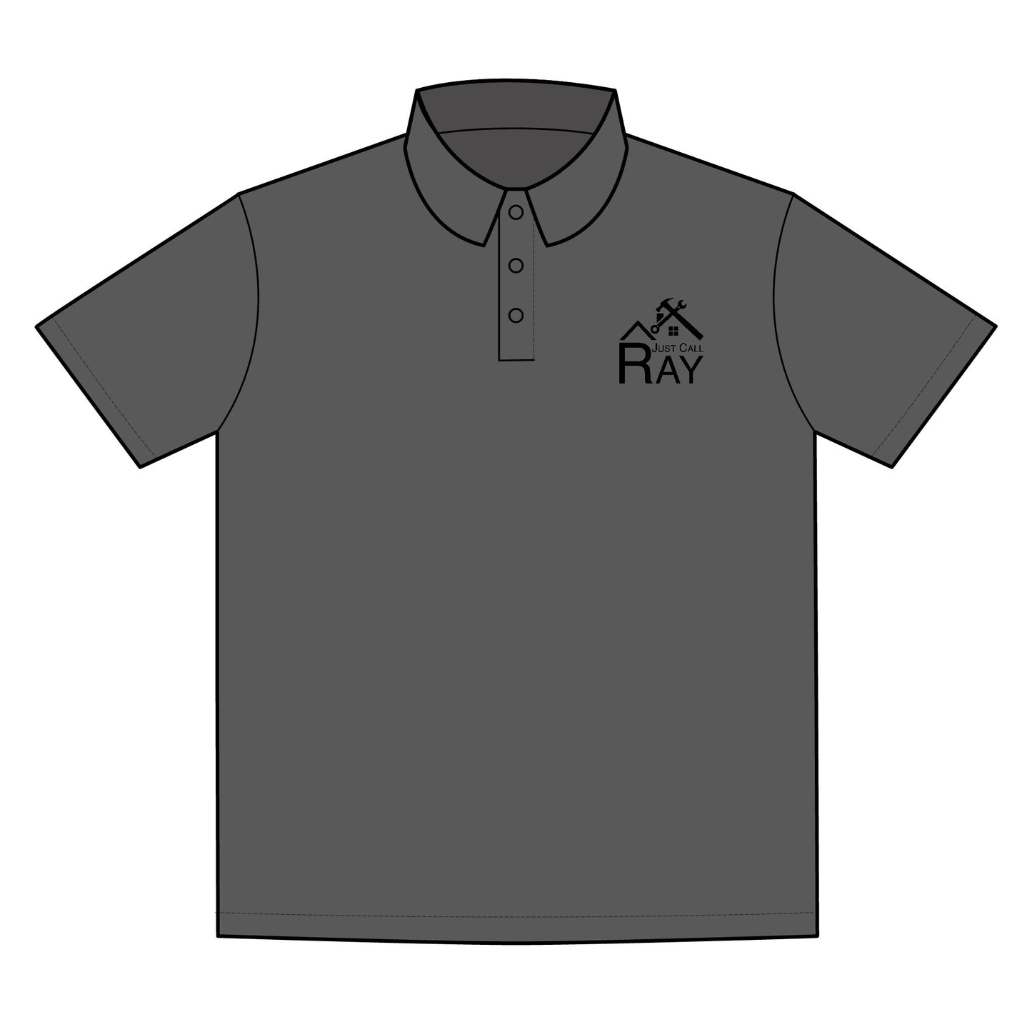 Just Call Ray Handyman Polo — Performance Club & Outdoor Work Polo